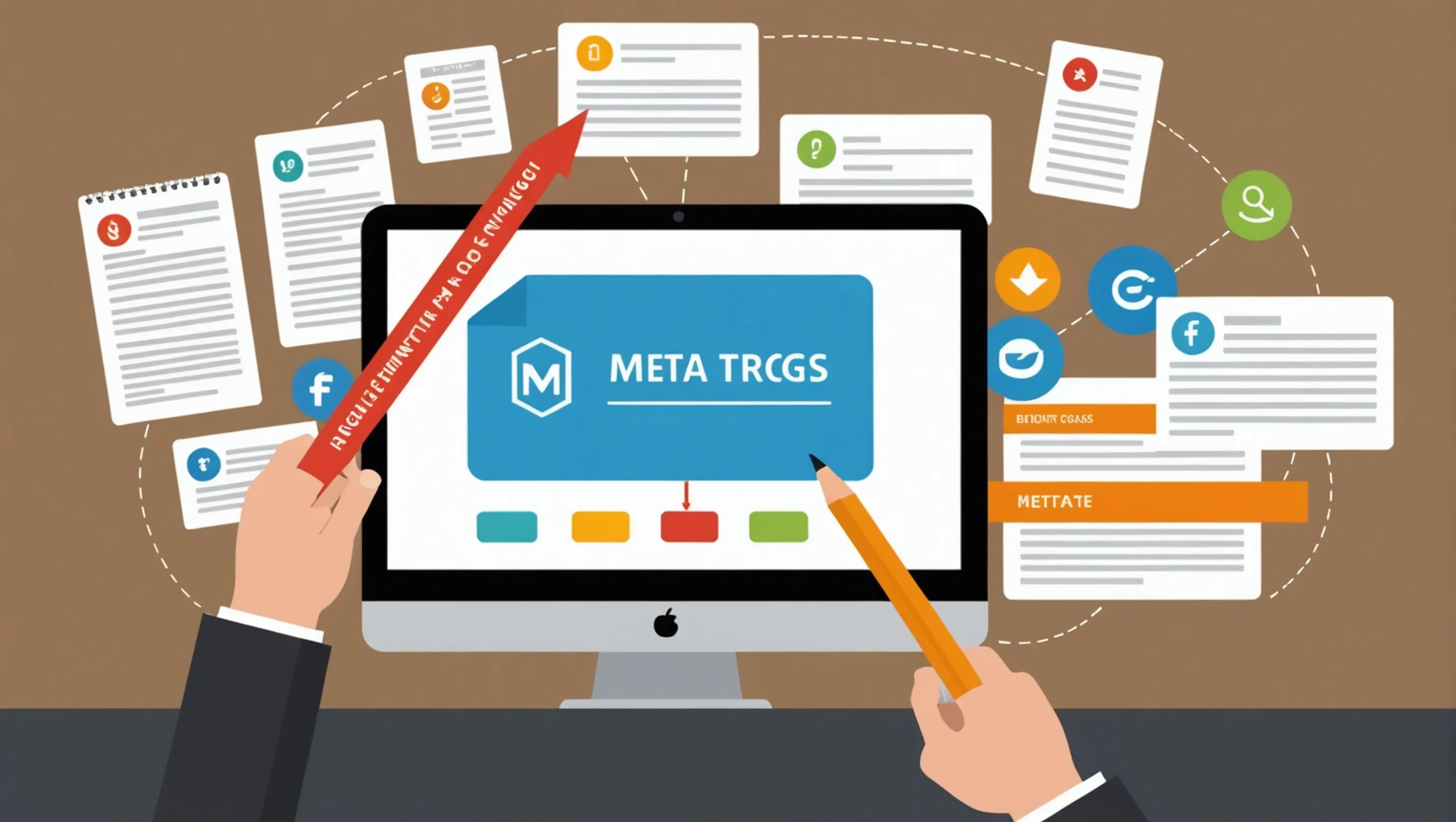 Optimizing meta tags for website visibility