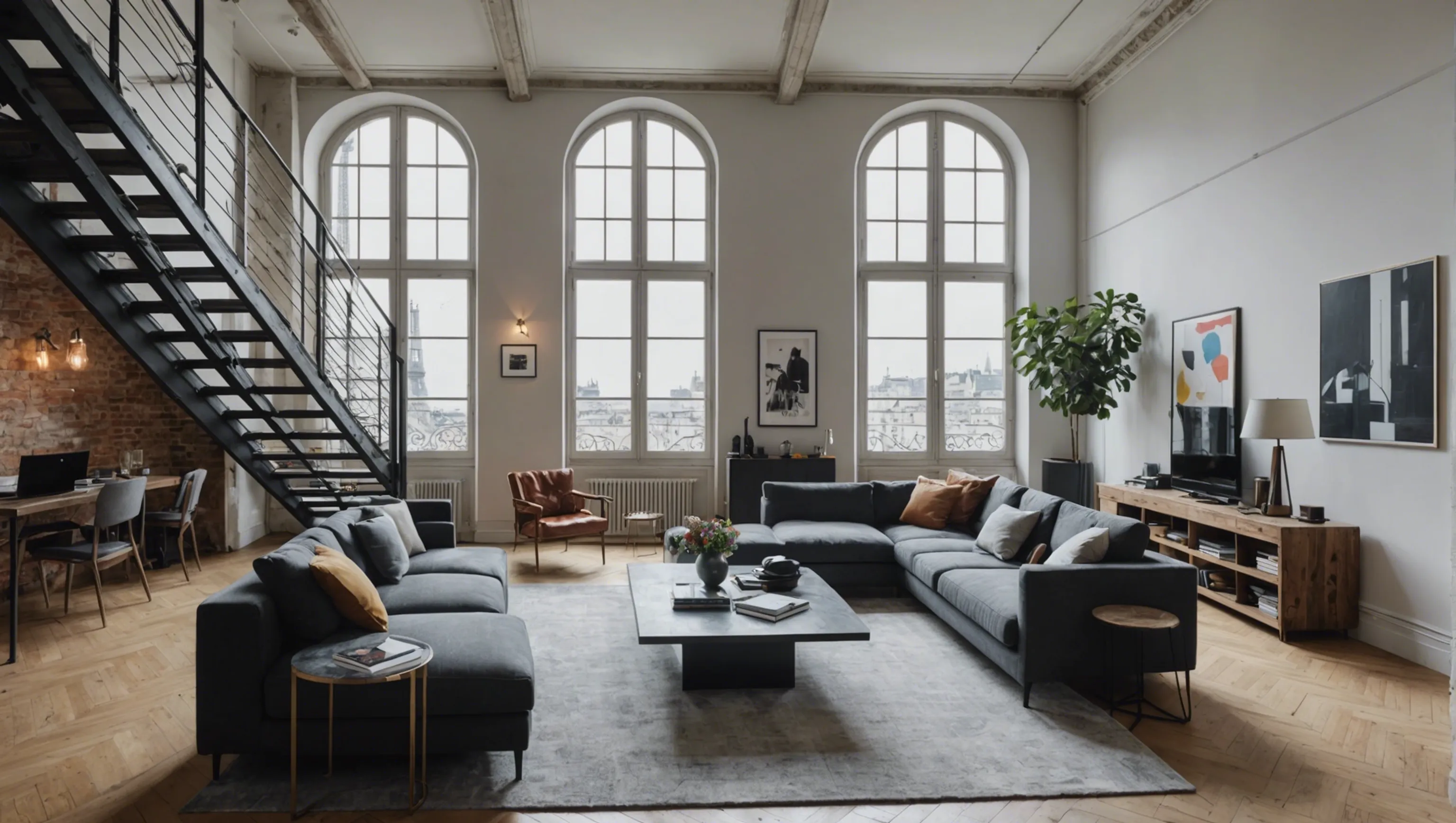 Loft spacieux à Paris pour directeurs, CEO, DRH et créatifs