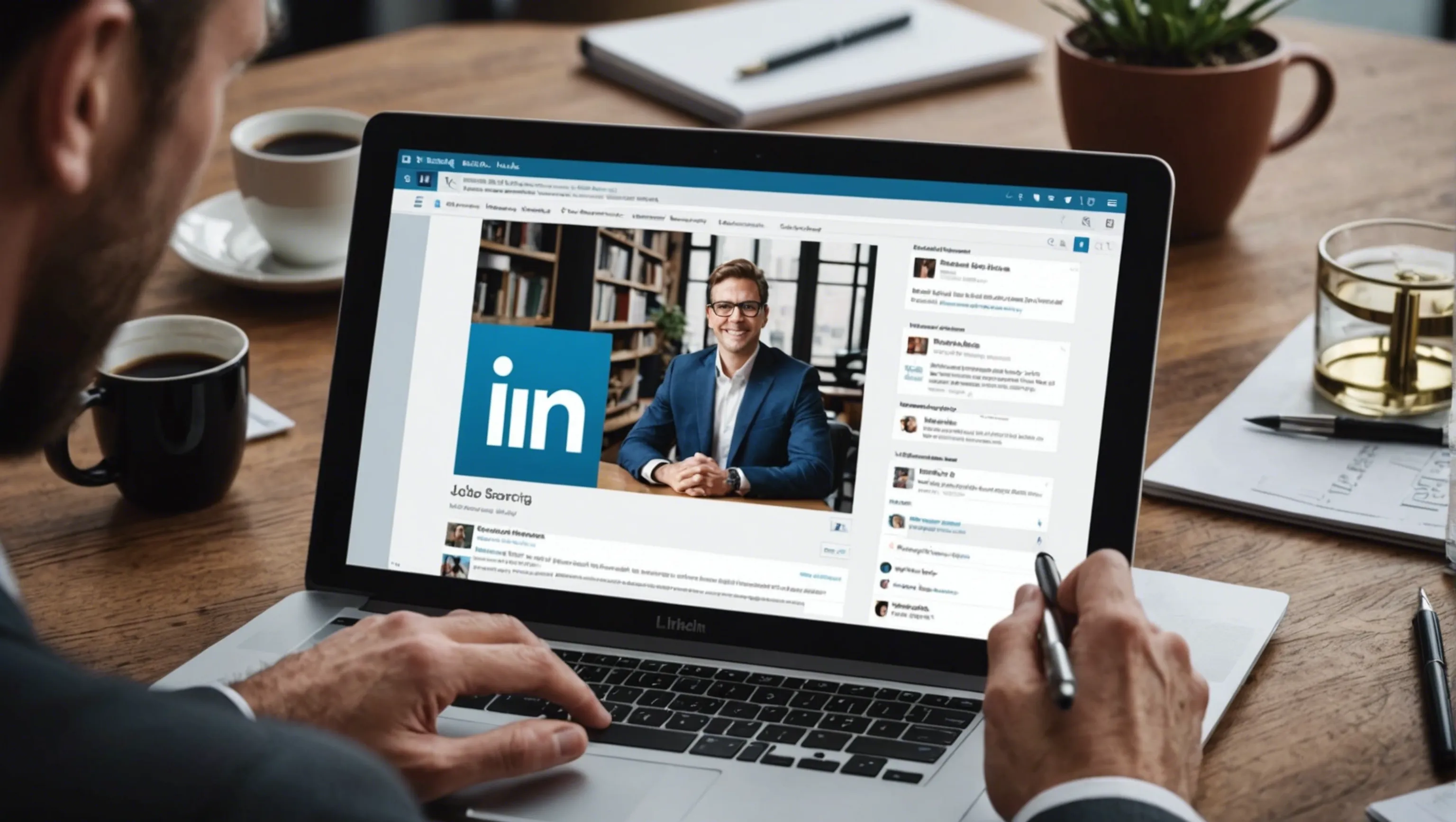 Arbeitssuche auf LinkedIn für Marketer