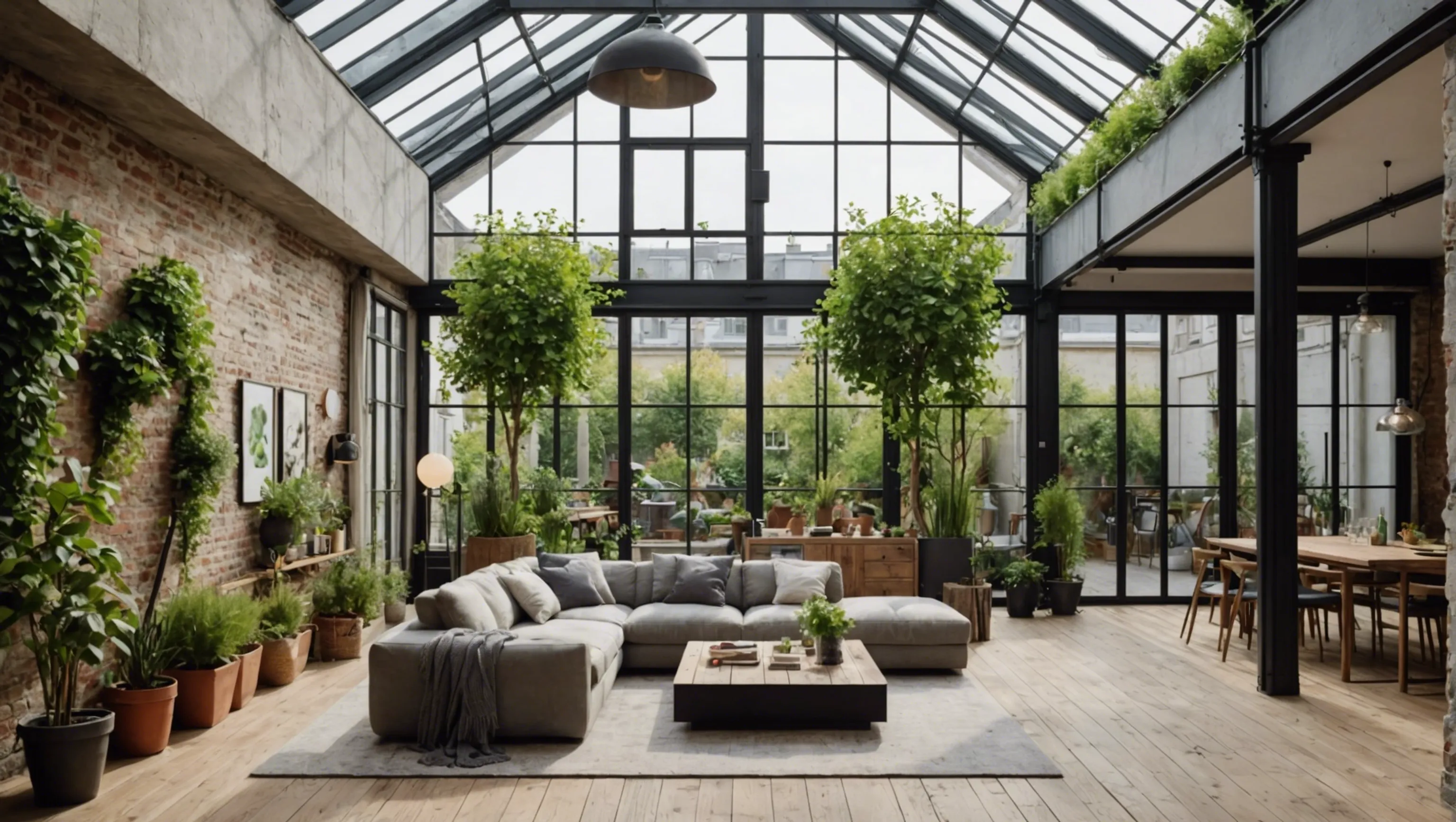 Loft avec jardin à Paris pour professionnels