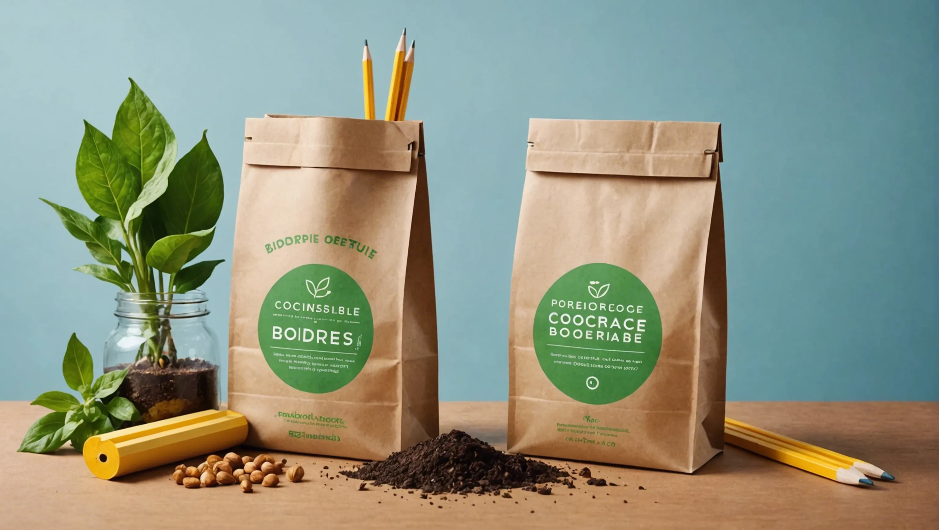 Goodies biodégradables et compostables