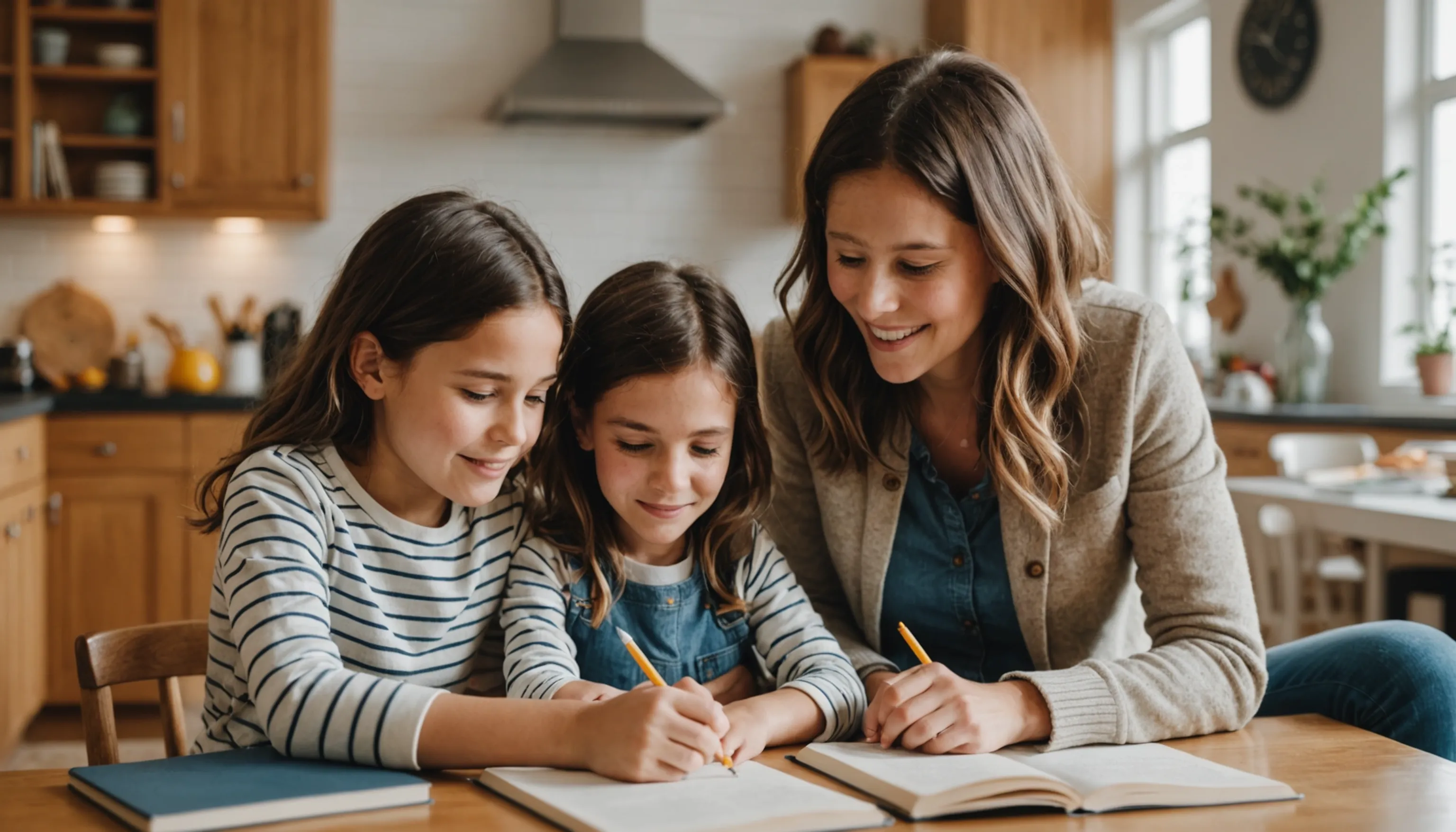 Parents taking charge of their child's education at home