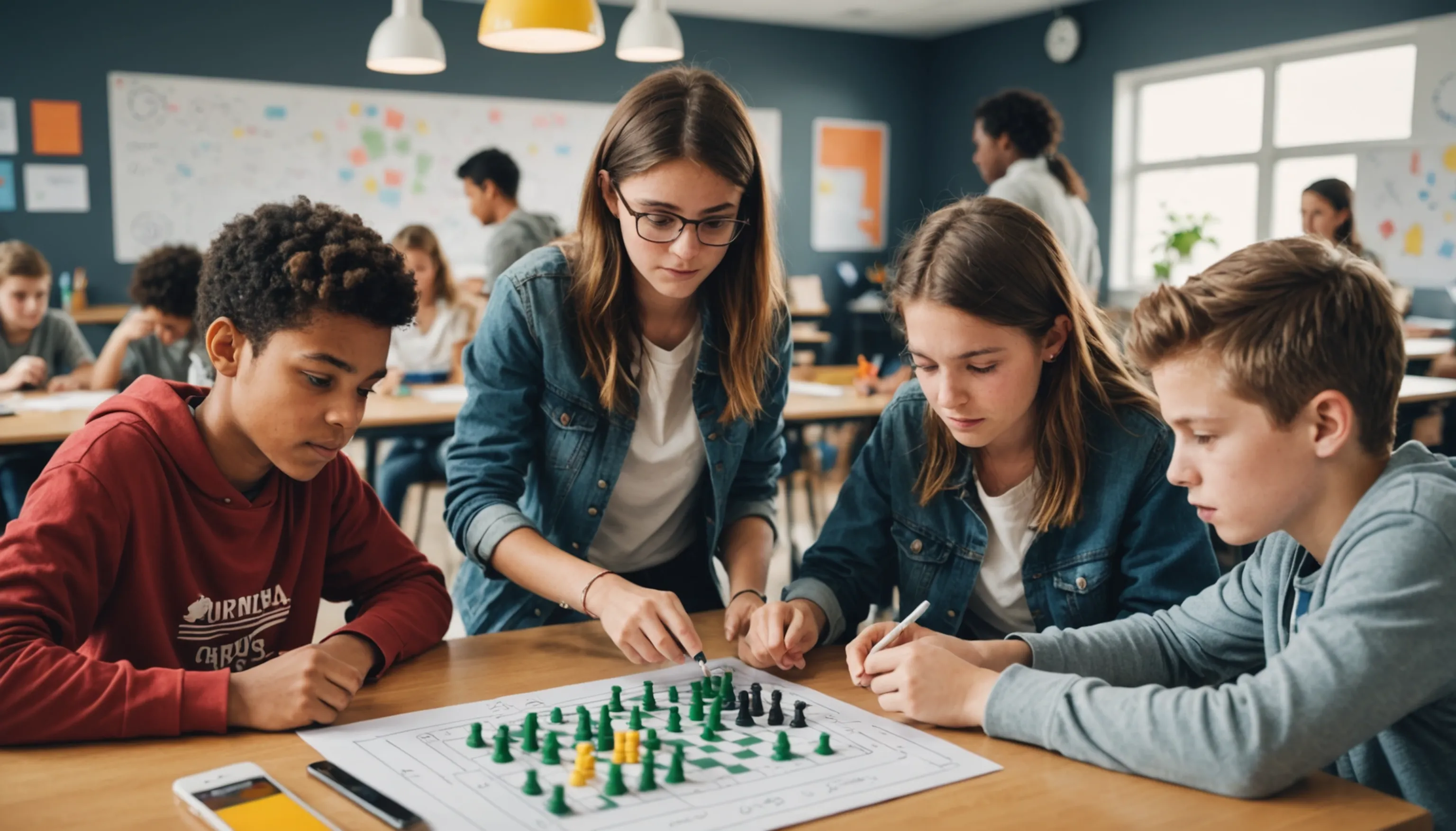 Social influences affecting children's engagement with math games