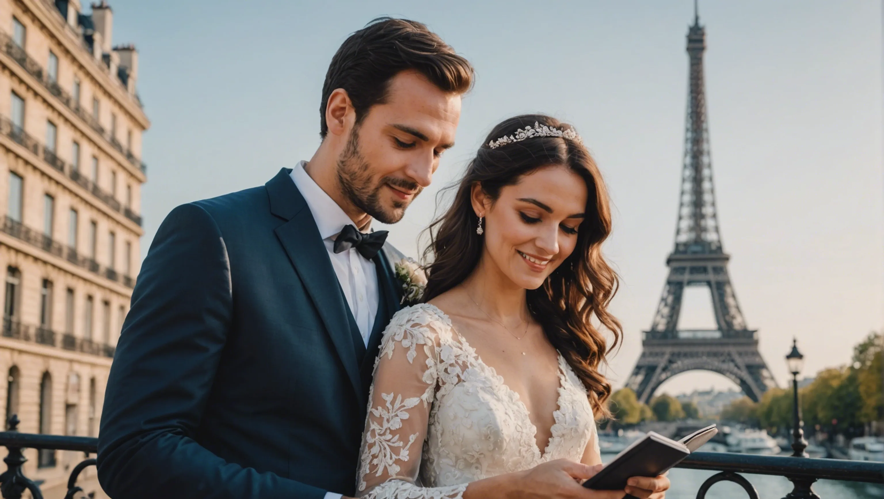 Trouver le photographe de mariage parfait à Paris