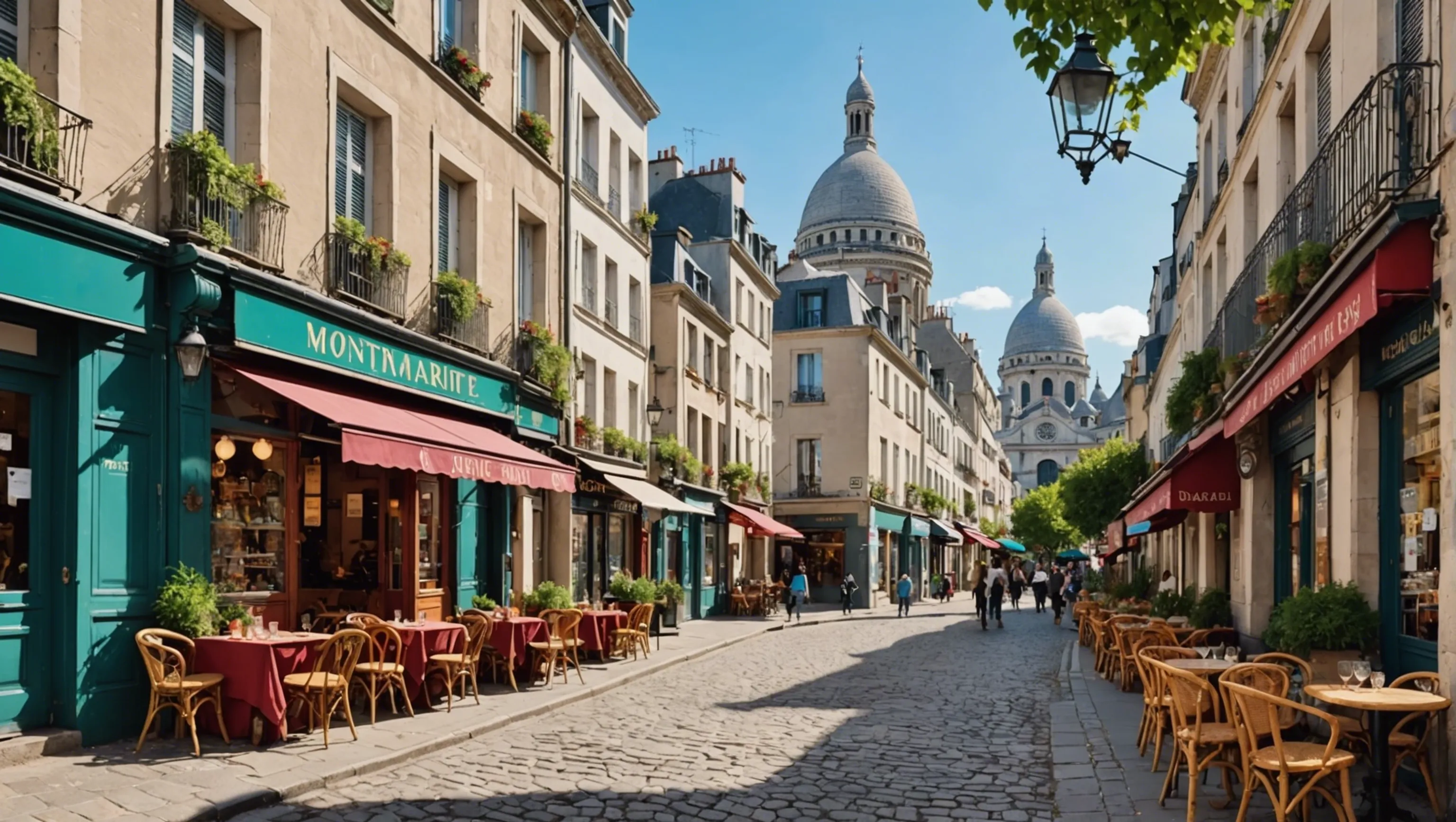 Le quartier Montmartre - Une atmosphère bohème et créative