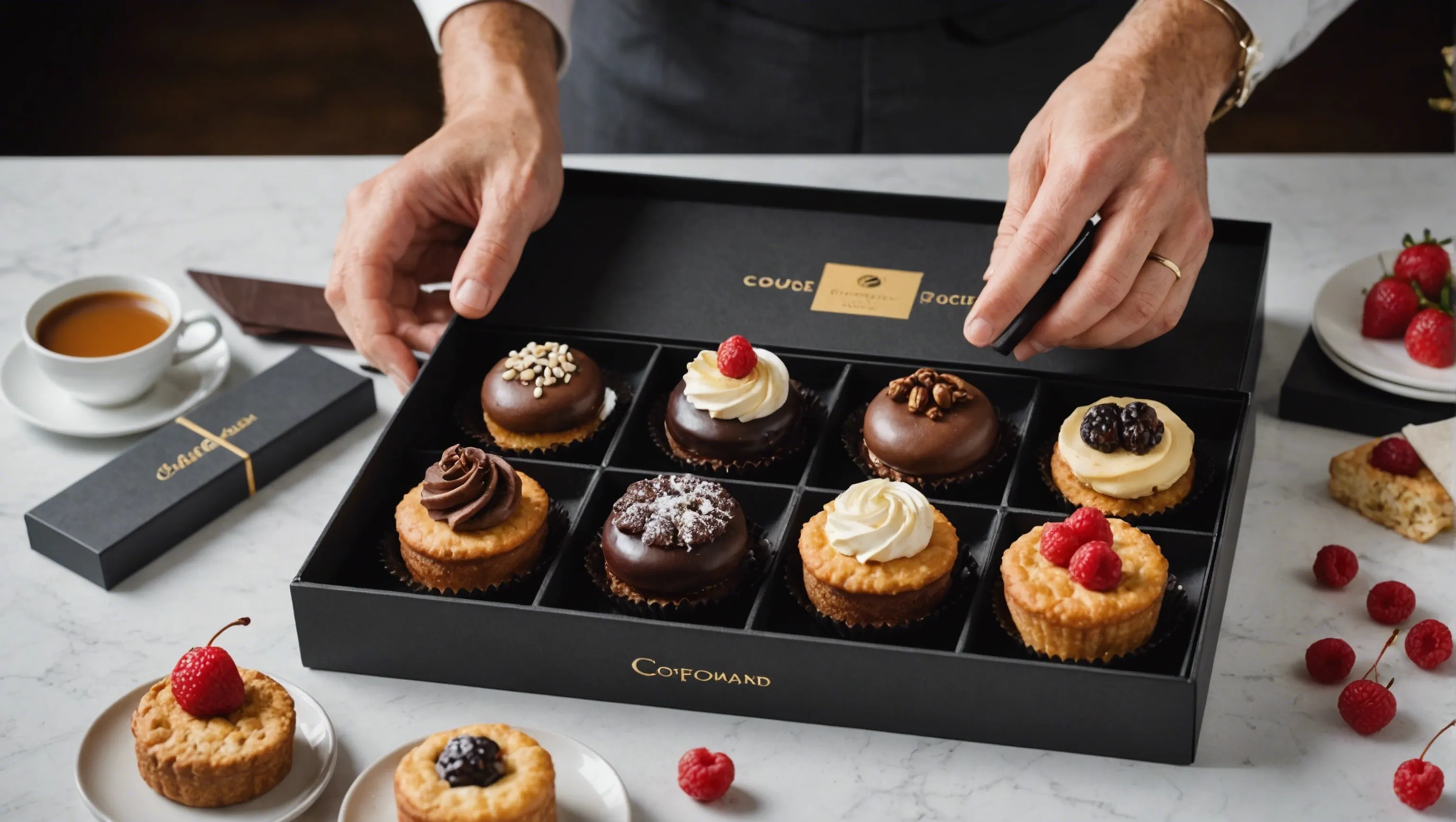 Coffret gourmand pour améliorer la relation client