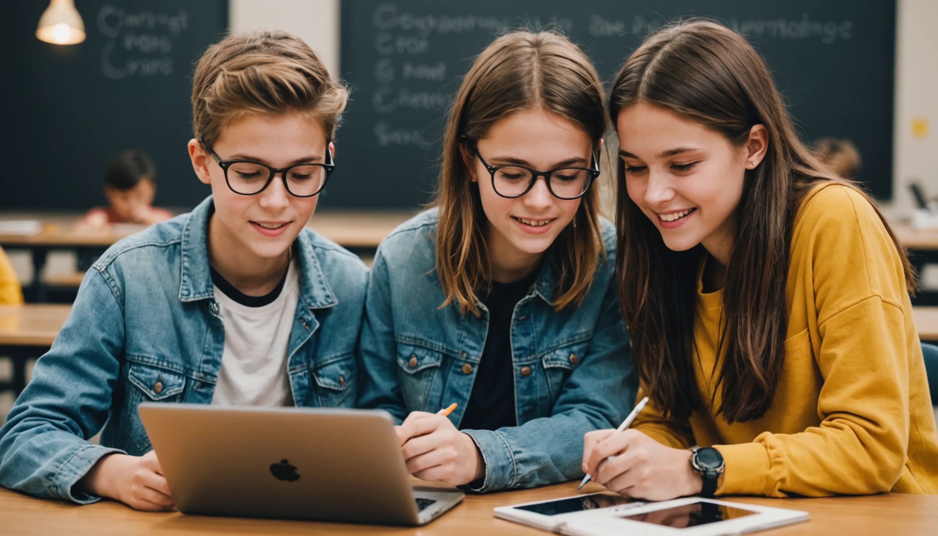 Engaging screen time activities for teenagers' education