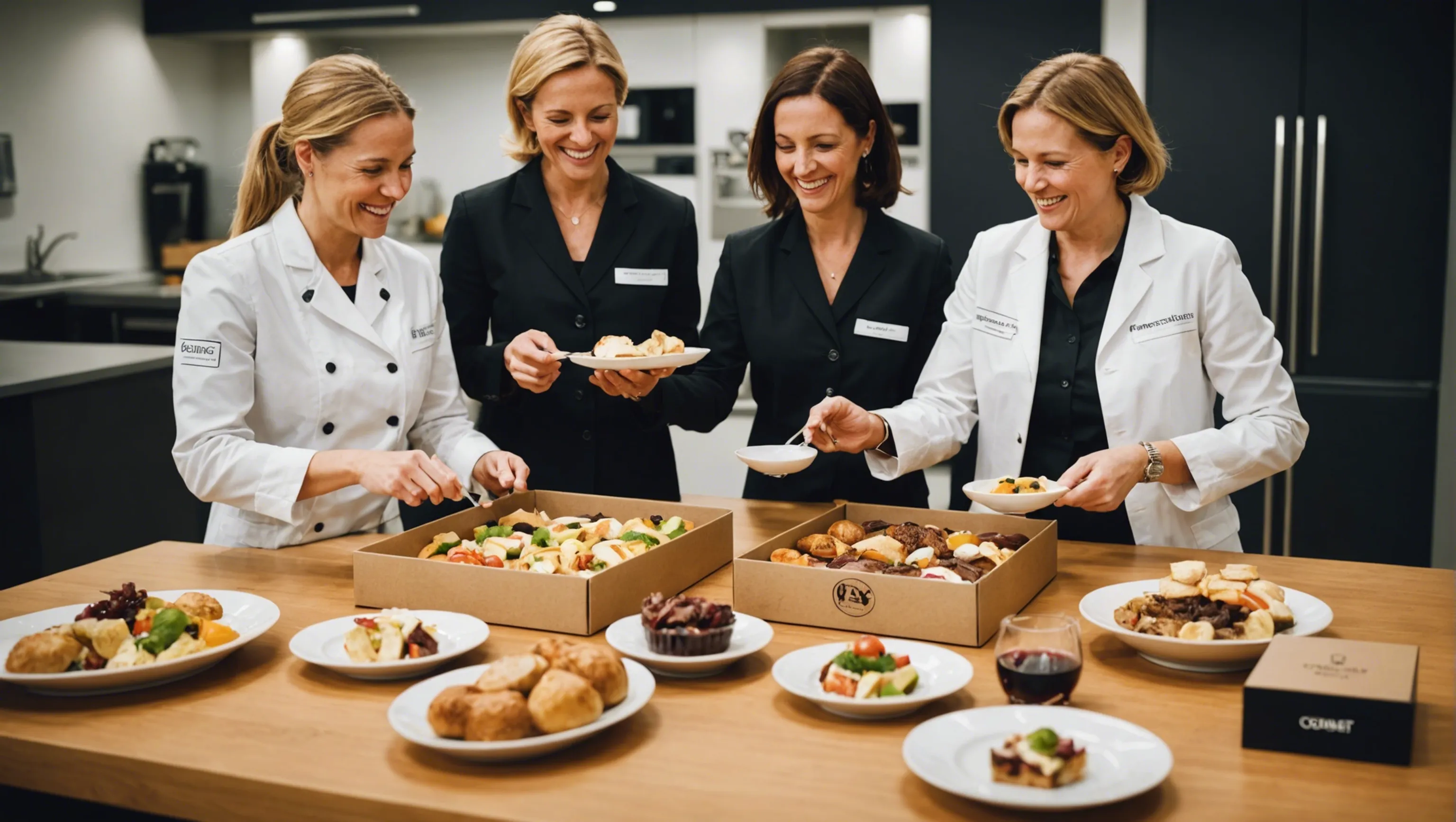 Box gastronomique offerte aux employés