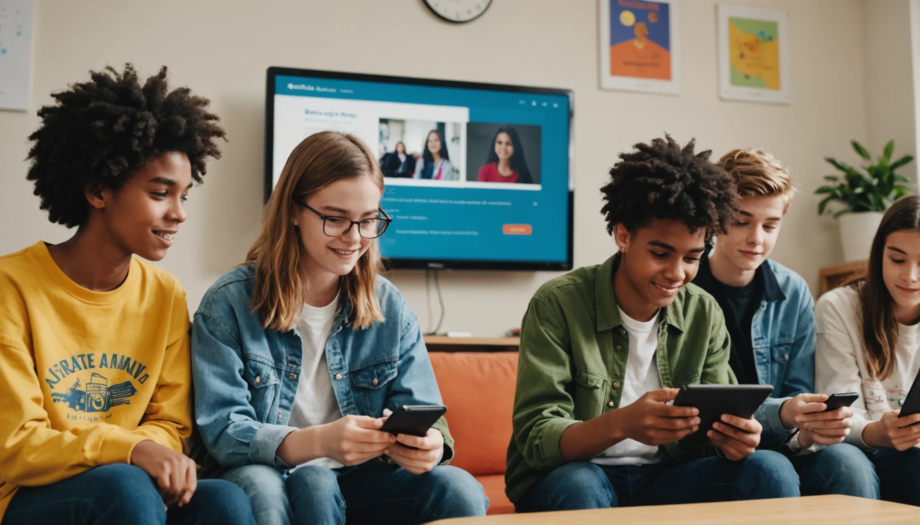 Transforming screen time into educational experiences for teenagers