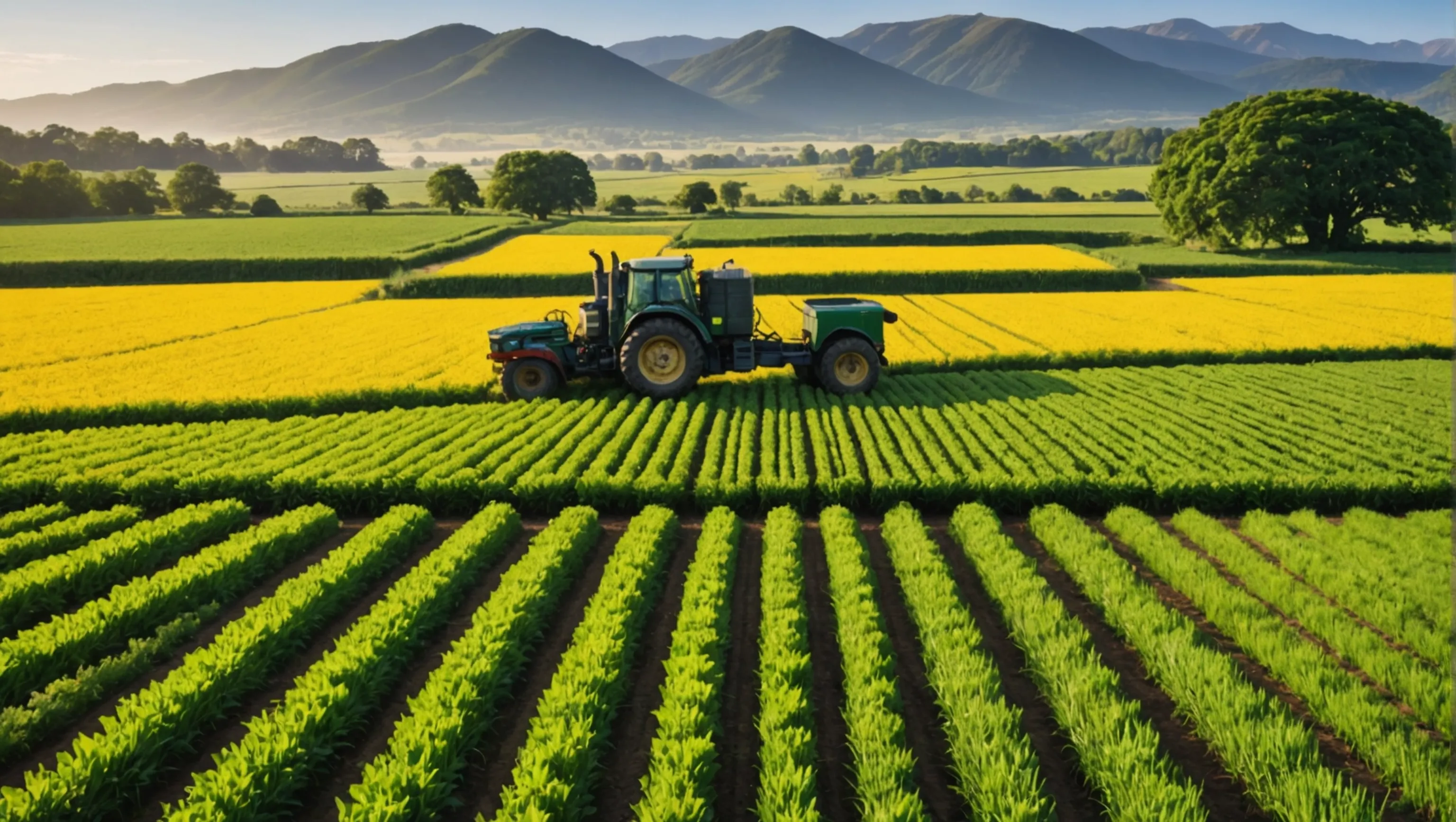 Préservation de la biodiversité en agriculture durable avec des pratiques respectueuses de l'environnement