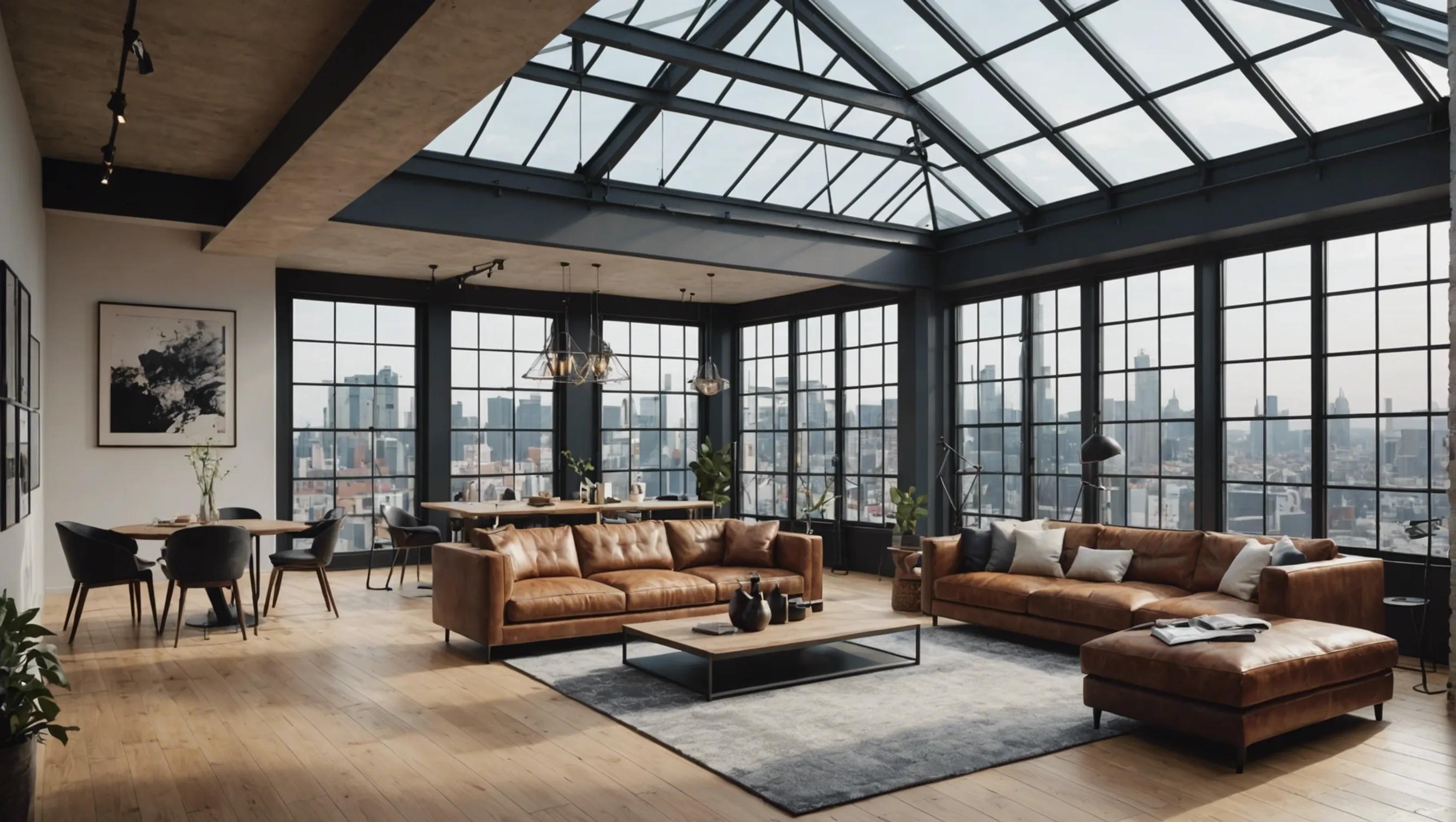 Loft avec verrière