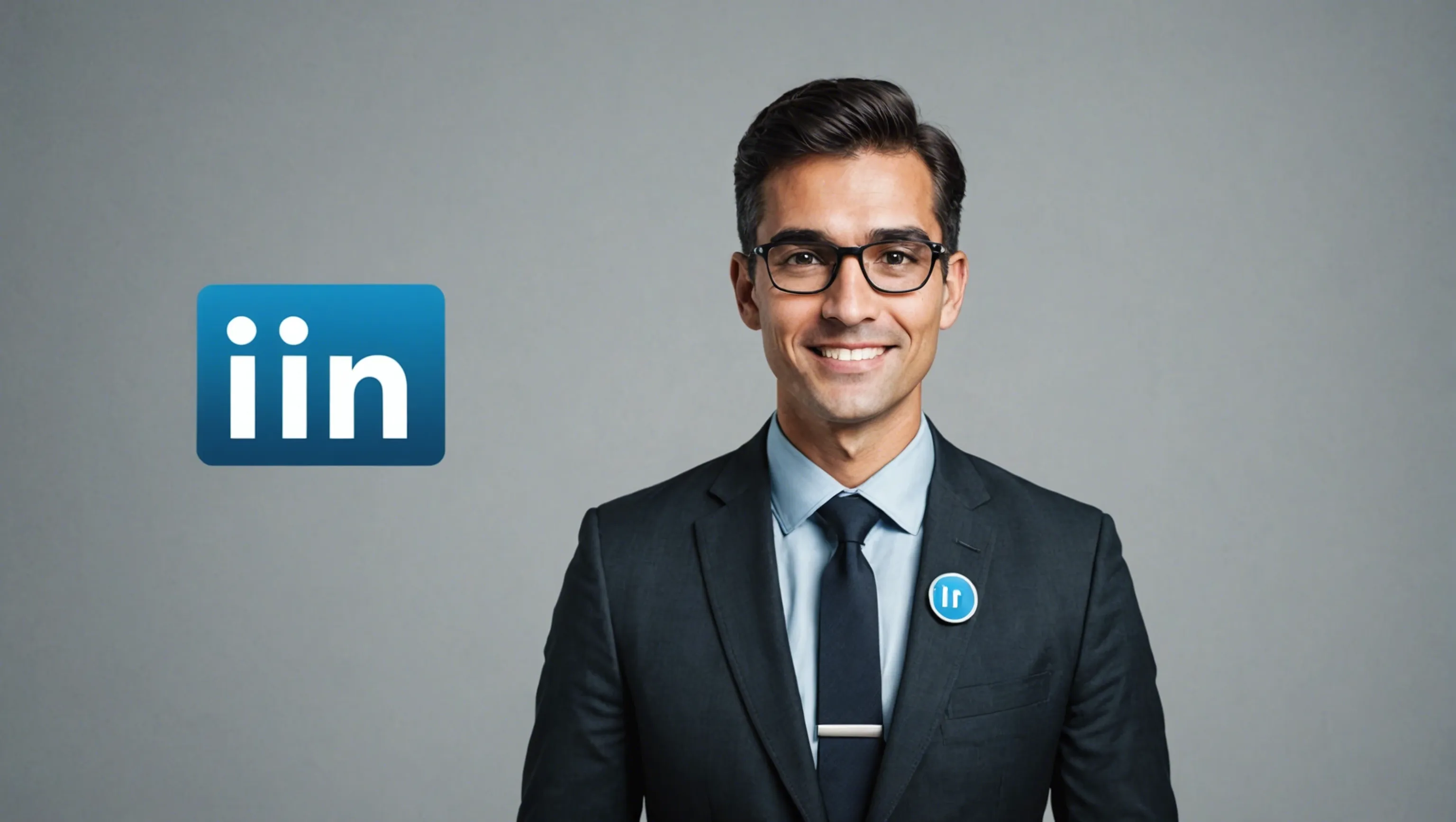 LinkedIn-Marketer mit Premium-Badge