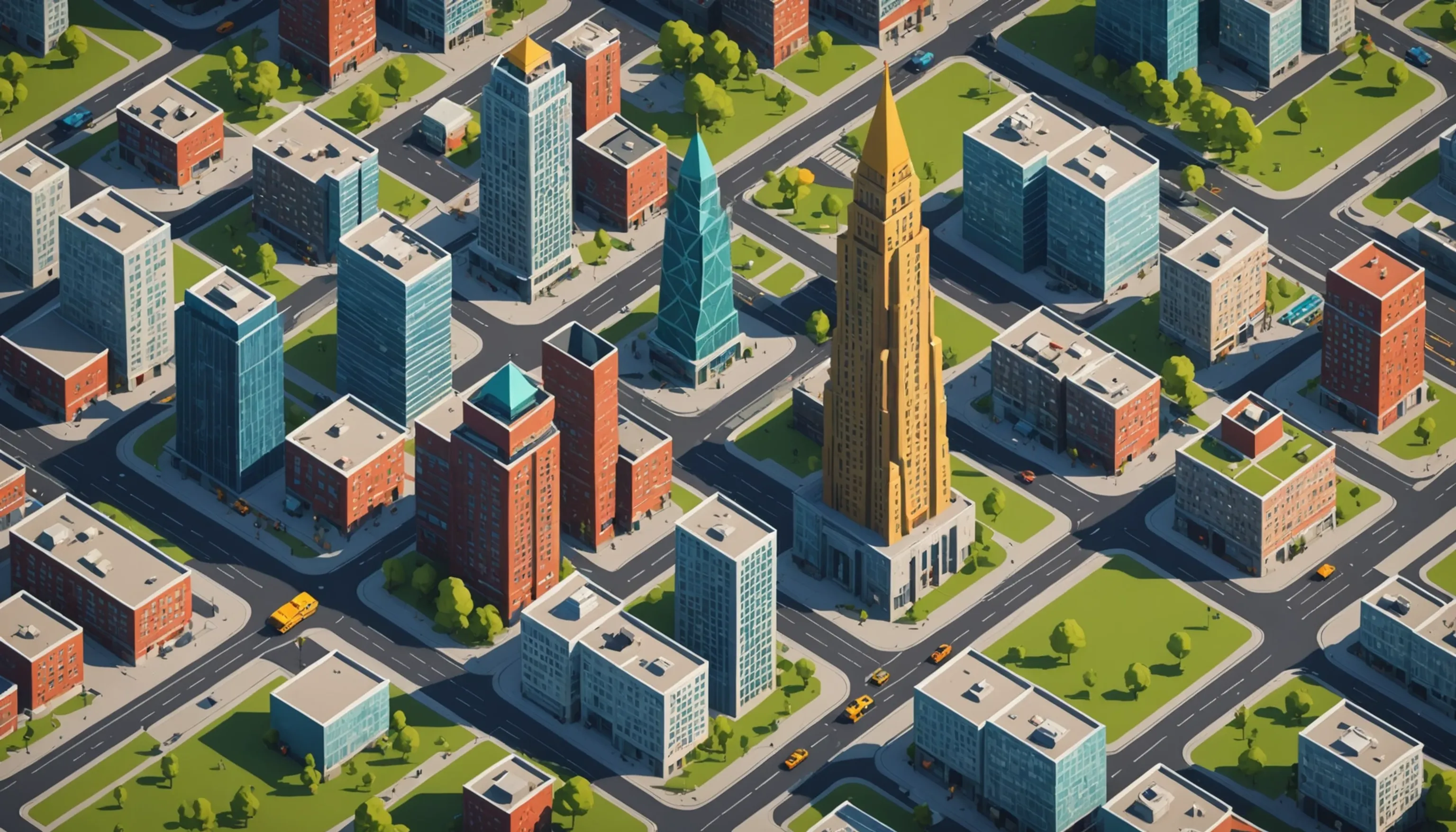 Math elements in city-building games for learning