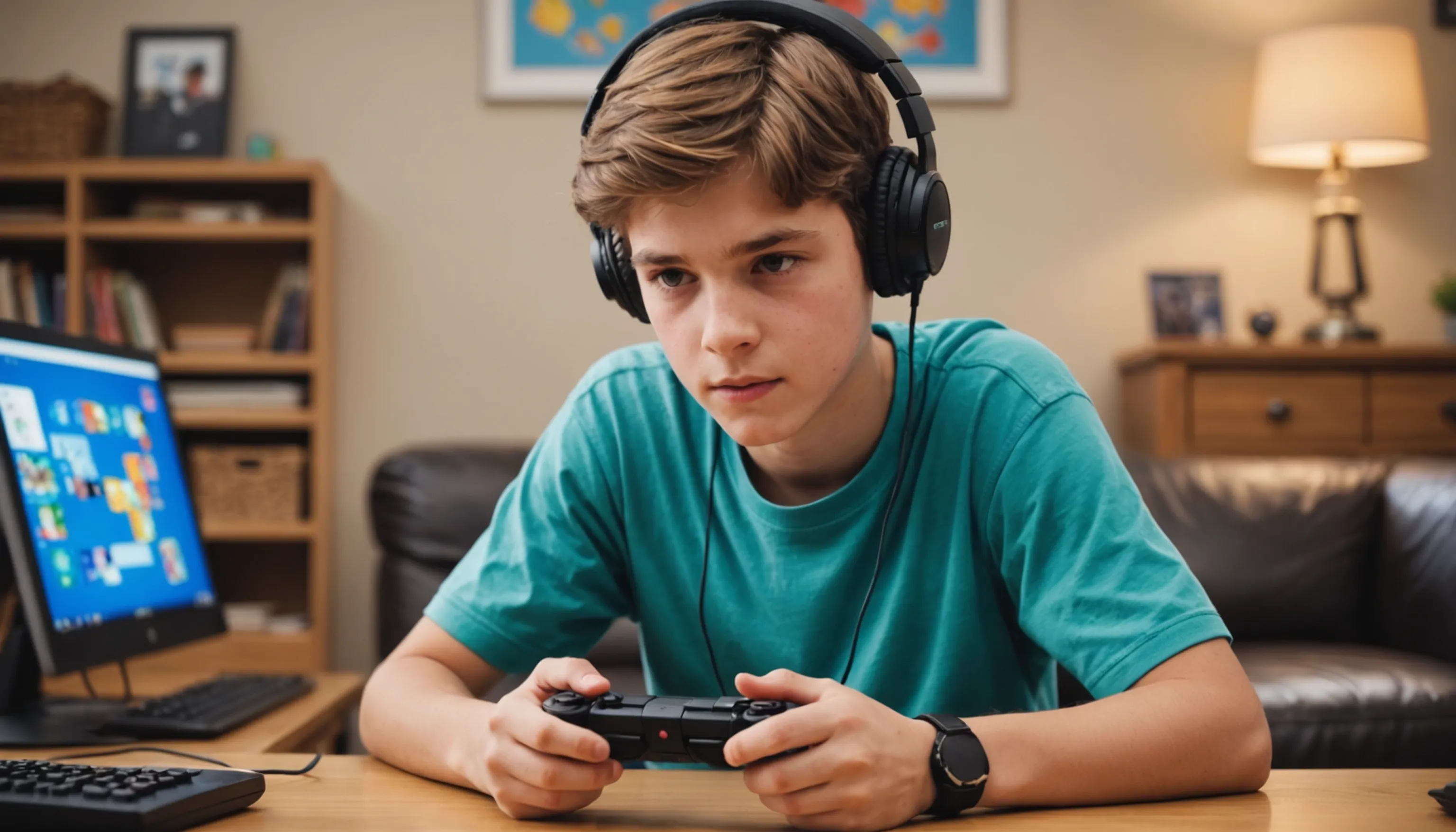 Video games enhancing cognitive skills in teenagers