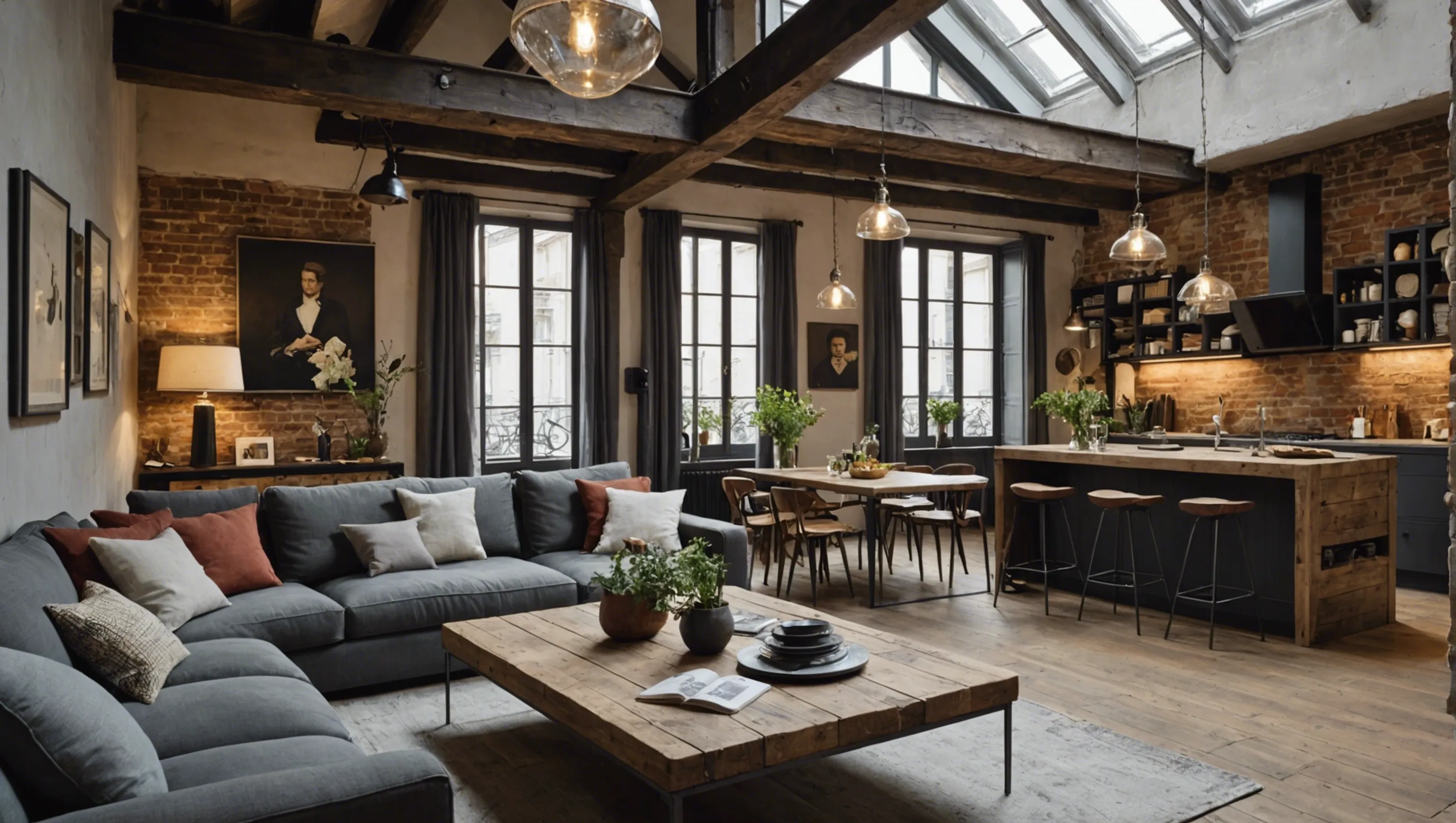 Avantages d'un loft avec style rustique à Paris