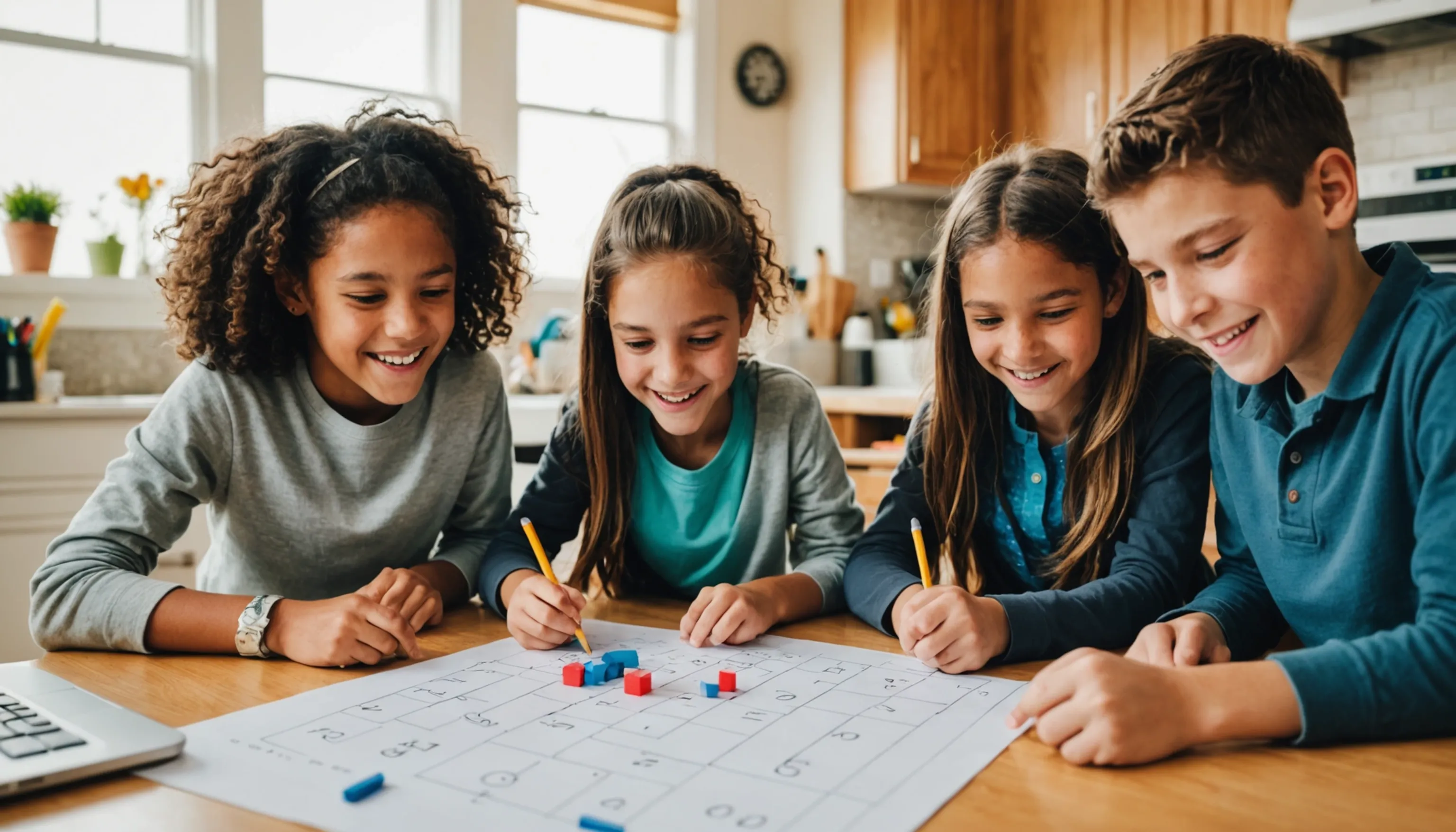 Engaging math games for 6th graders at home