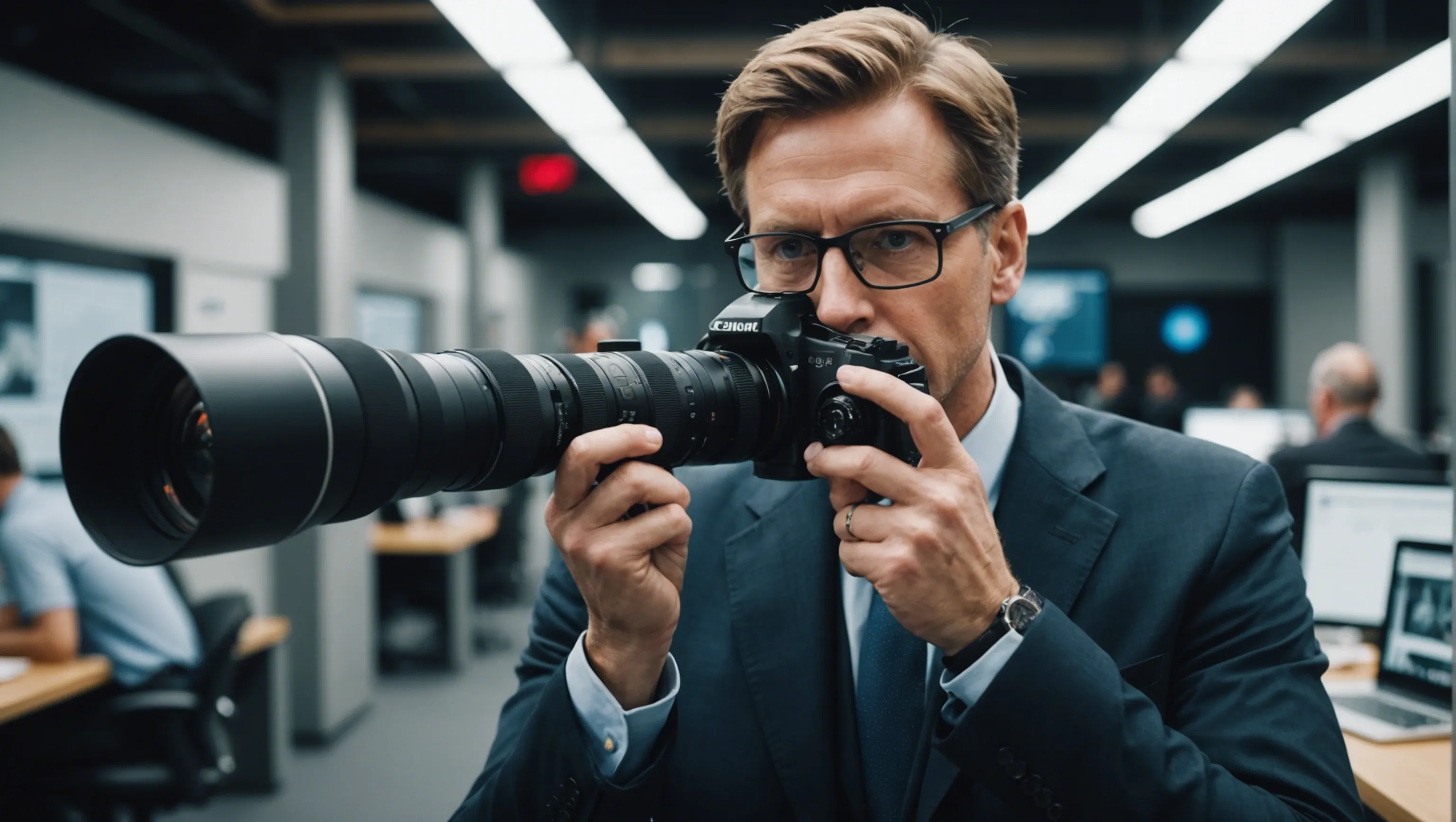 Directeur de l'innovation utilisant la surveillance technologique