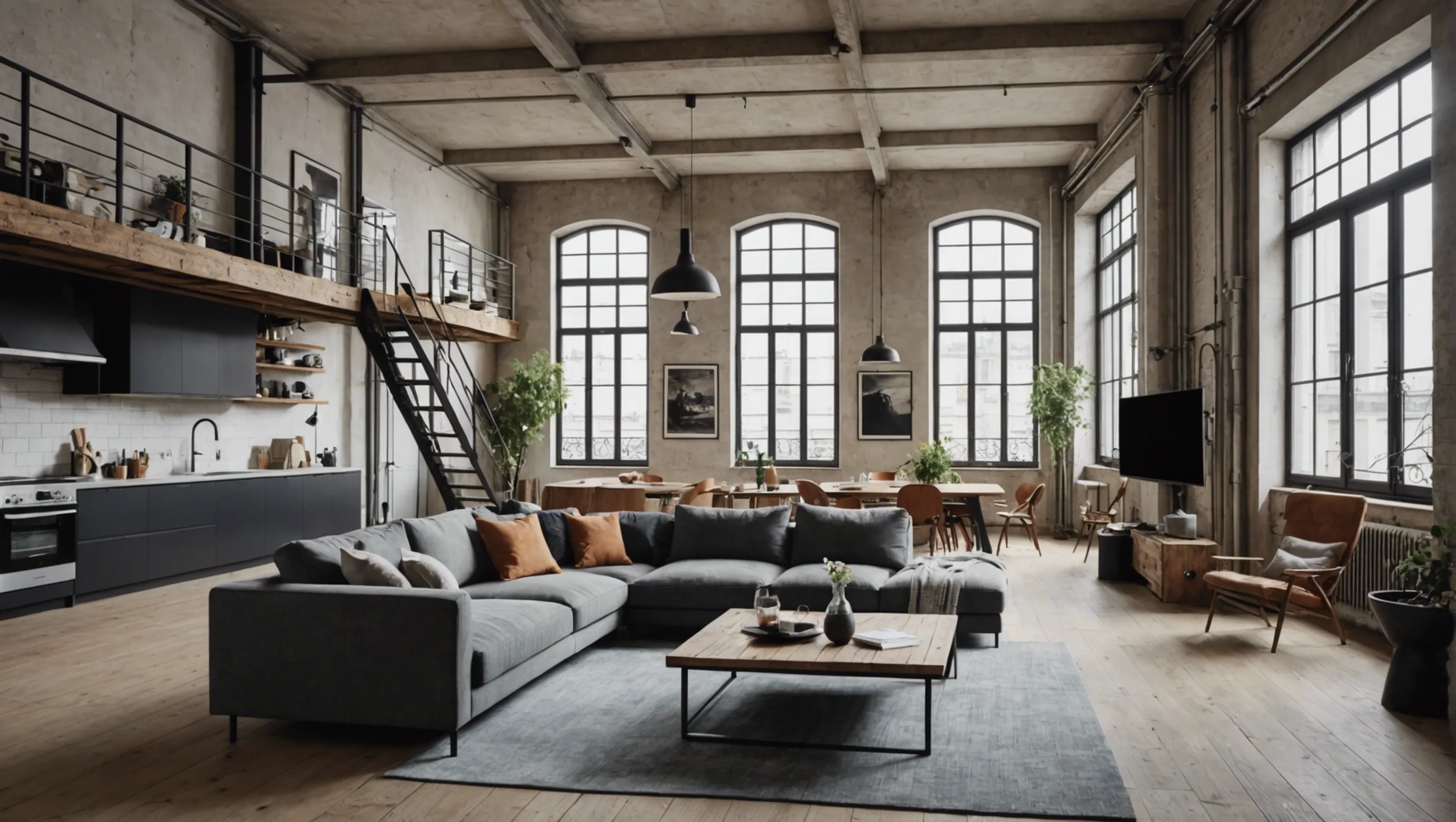 Style Loft Viennois pour les lofts à Paris