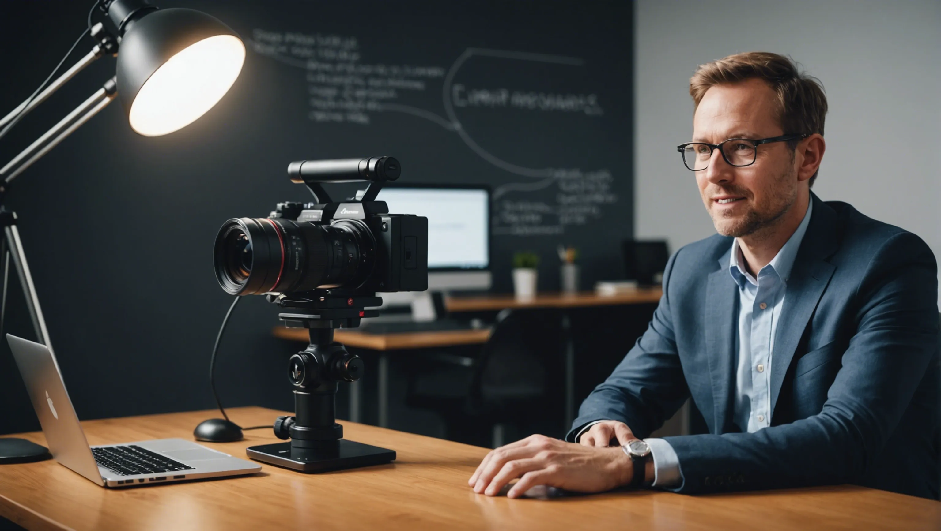 Directeur de l'innovation guidant une startup à fort potentiel