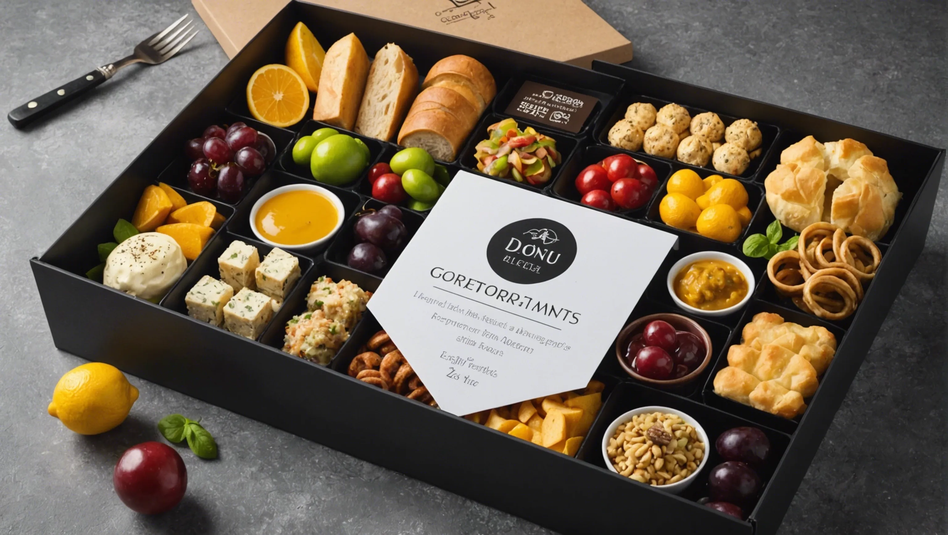 Une box gastronomie remplie de délicieuses surprises pour les entreprises