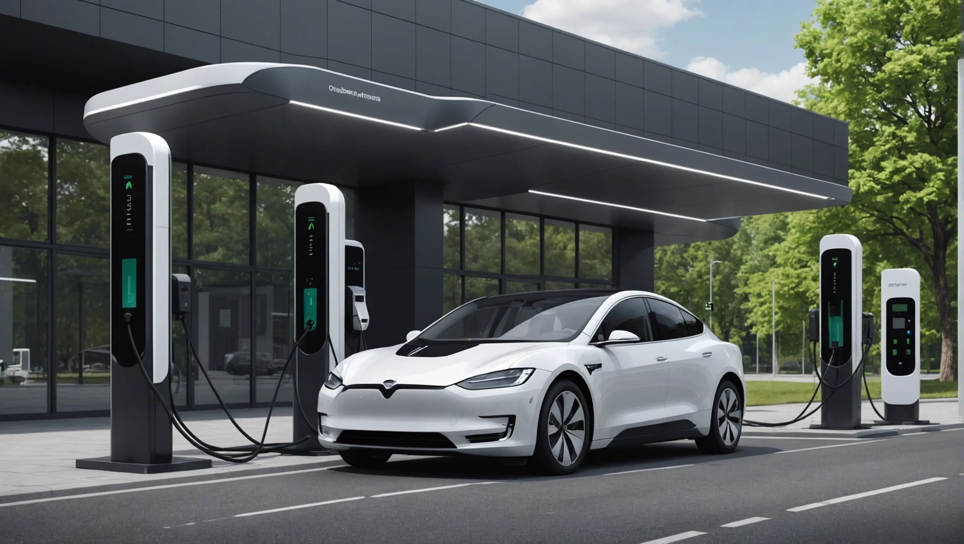 Infrastructures de recharge pour véhicules électriques autonomes