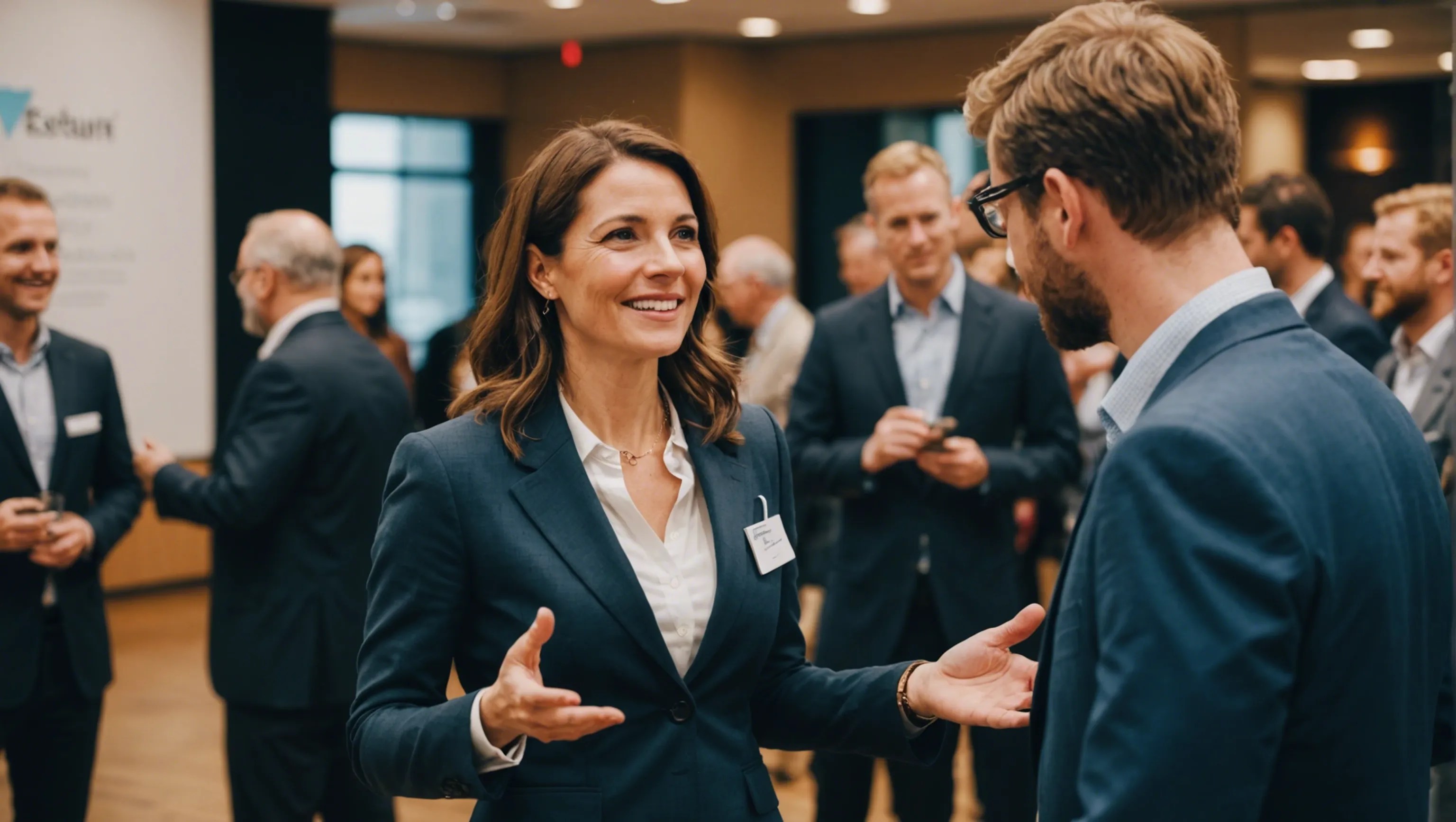 Sich effektiv auf Networking-Veranstaltungen präsentieren