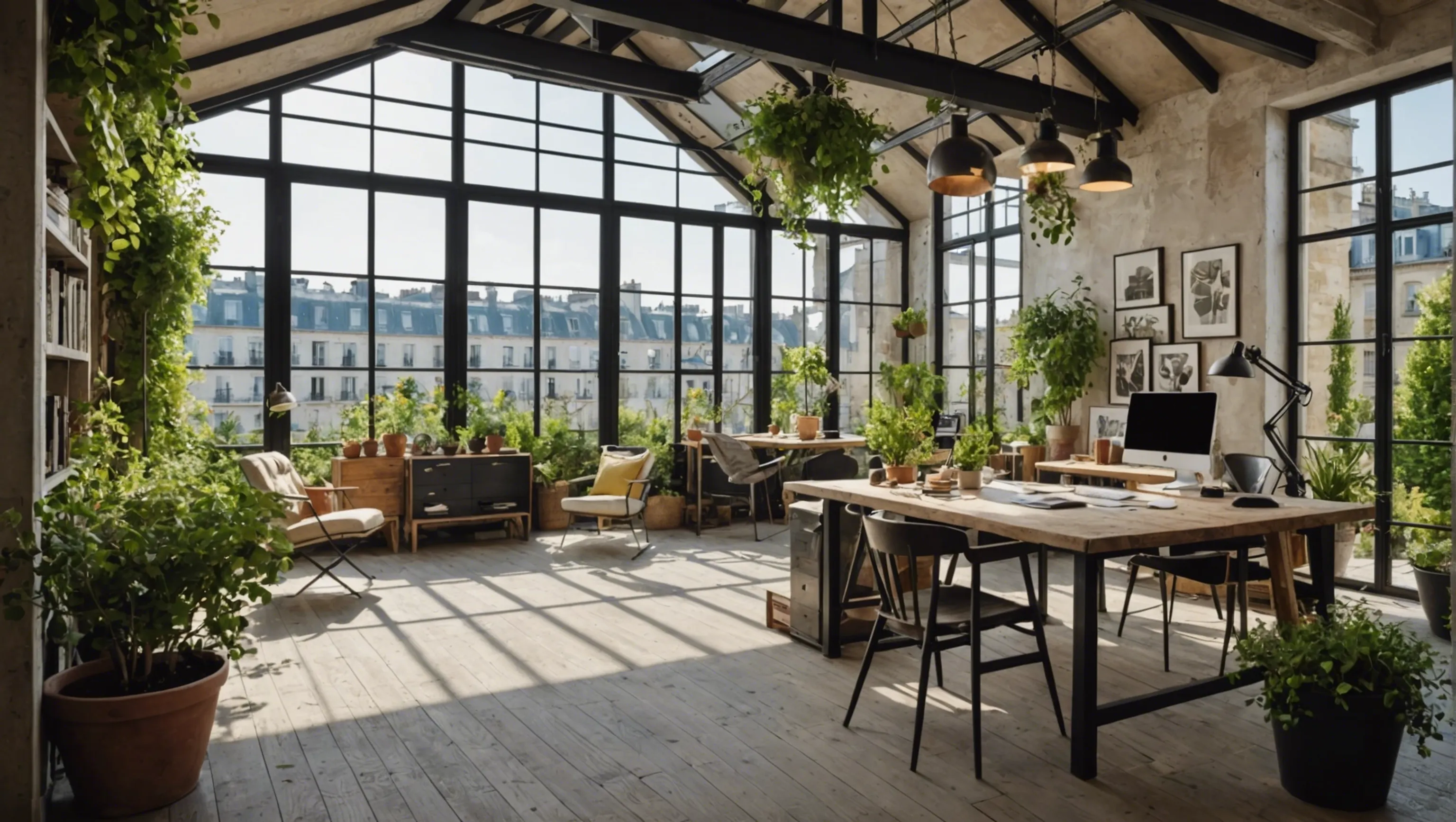 Loft avec jardin à Paris pour les professionnels créatifs