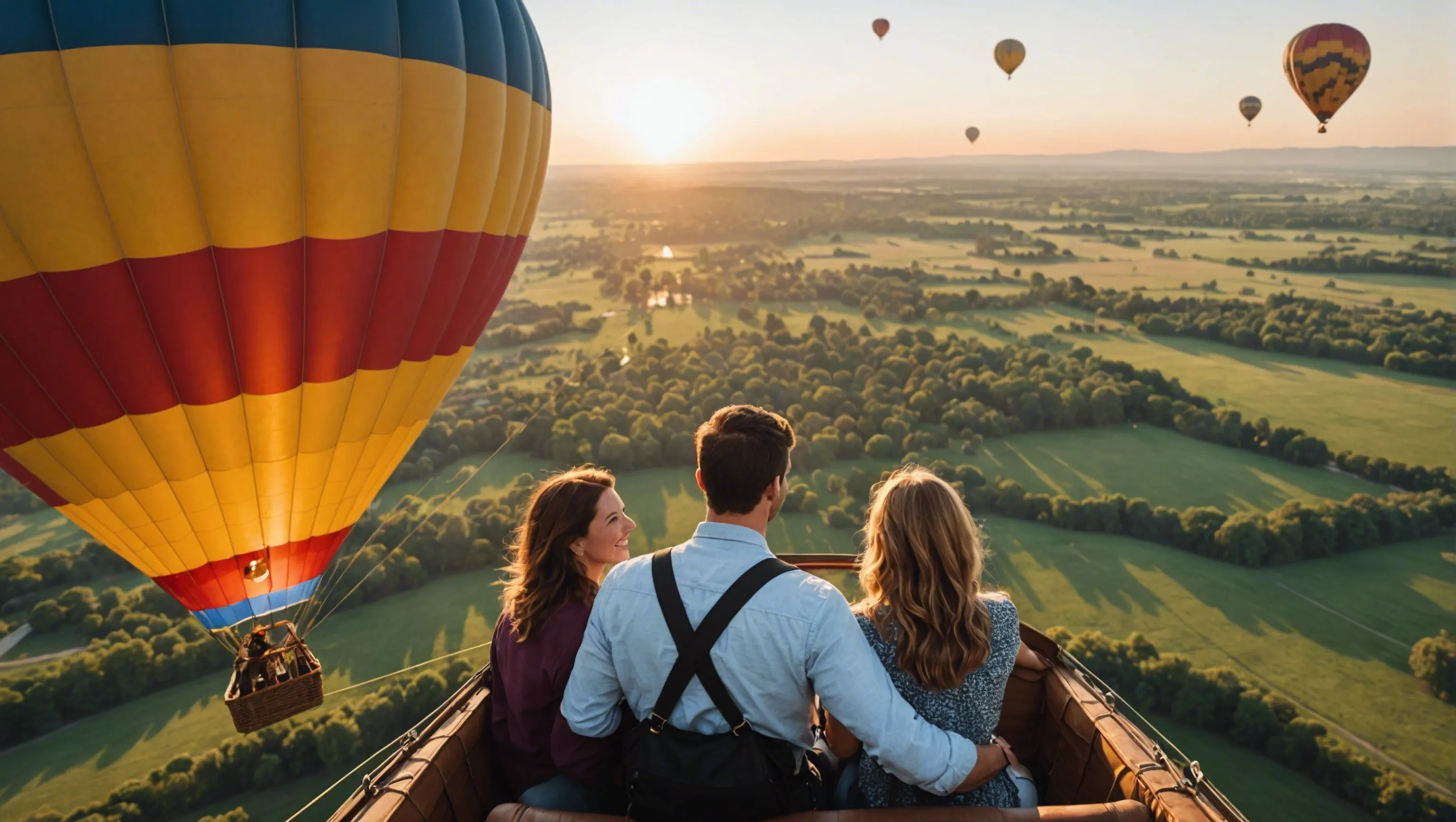 Vol en montgolfière pour deux