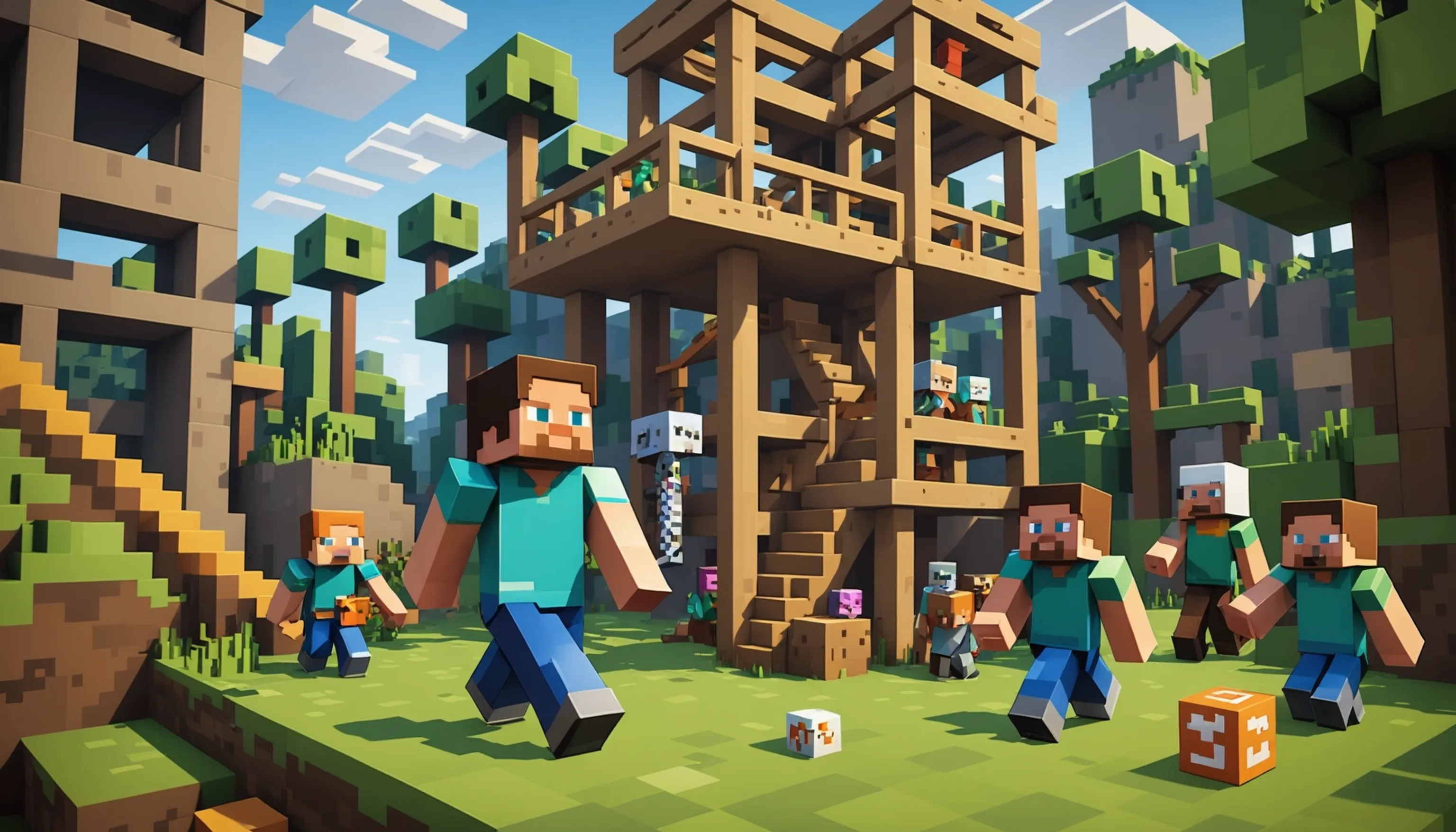 Understanding math concepts through Minecraft gameplay