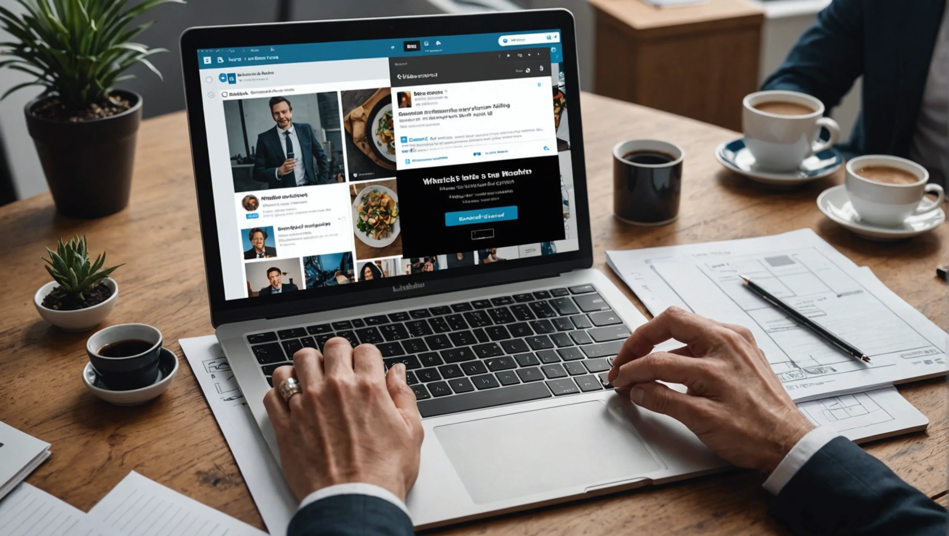 LinkedIn Content-Kuration für Marketer