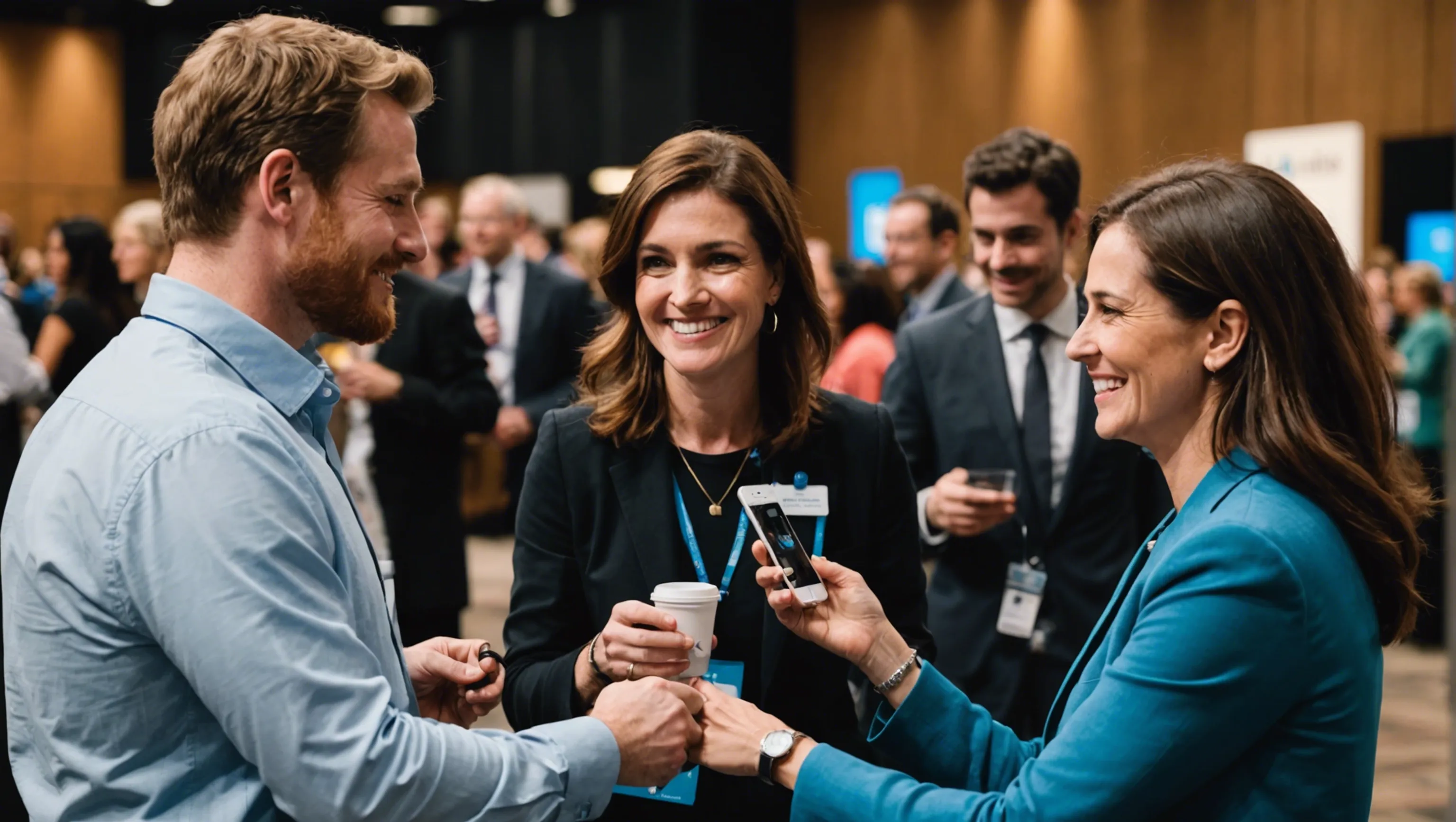 Networking und Verbindungen knüpfen bei LinkedIn-Konferenzen