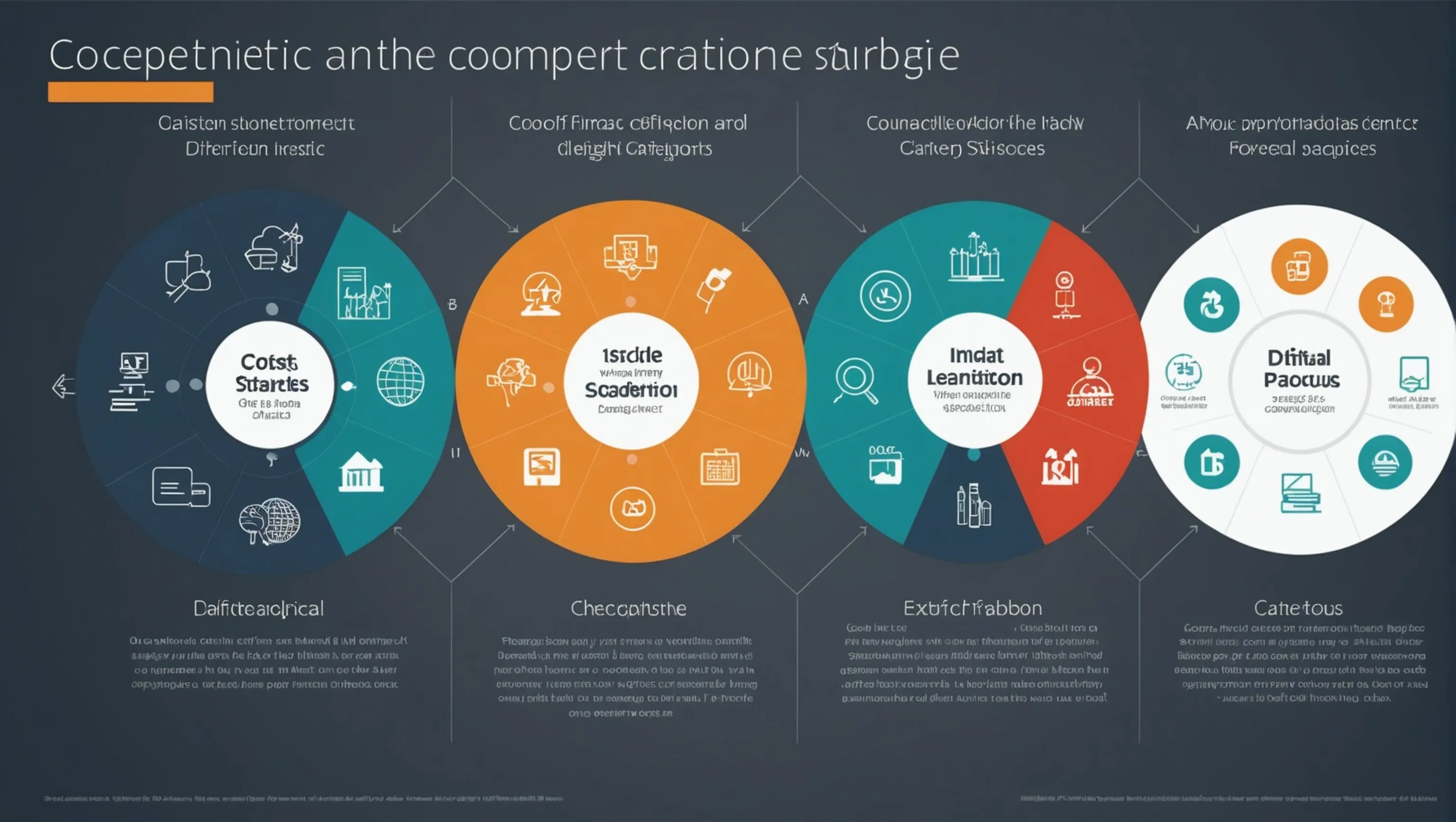 Les différentes stratégies concurrentielles