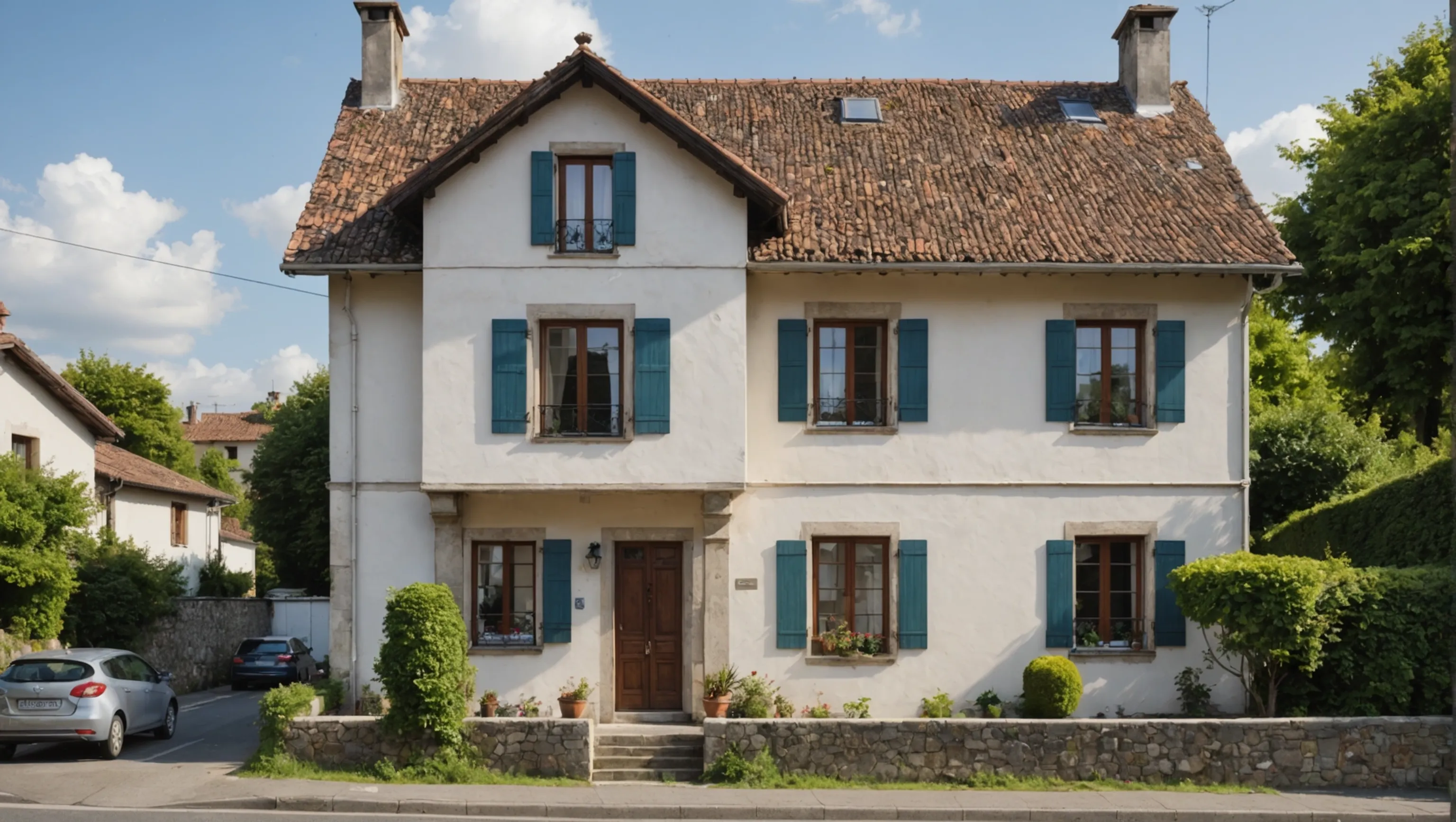 Maison traditionnelle à rénover dans un quartier calme de Pau