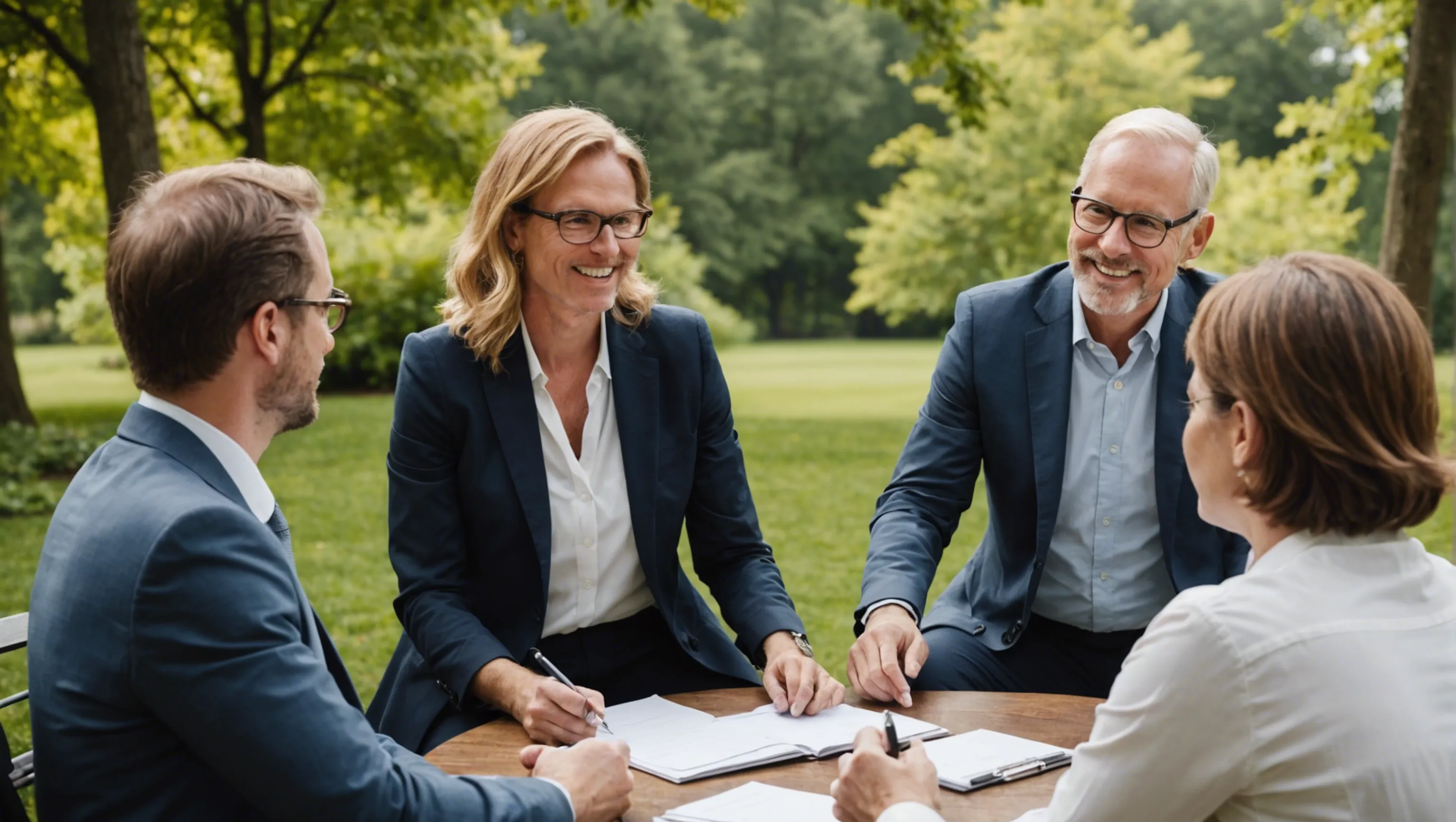 Réunions extérieures pour directeurs, CEO et DRH