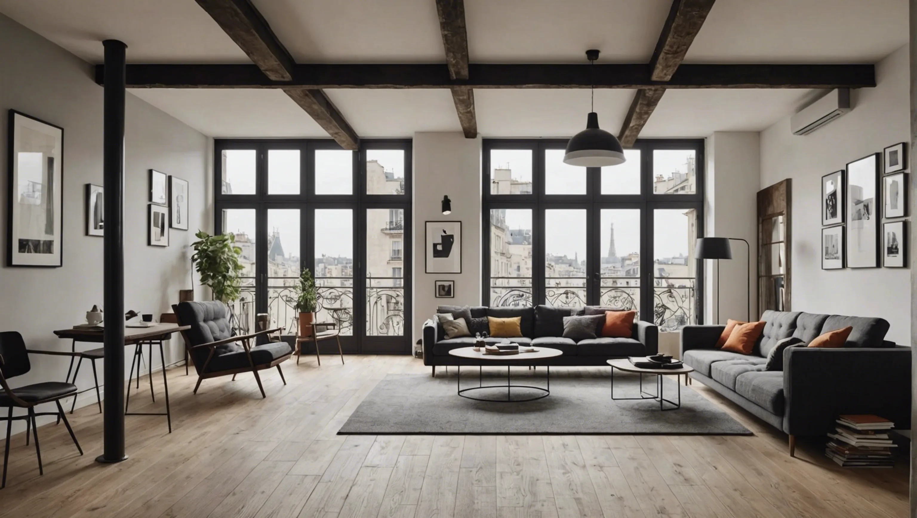 Loft avec style loft barcelonais à Paris pour les professionnels créatifs