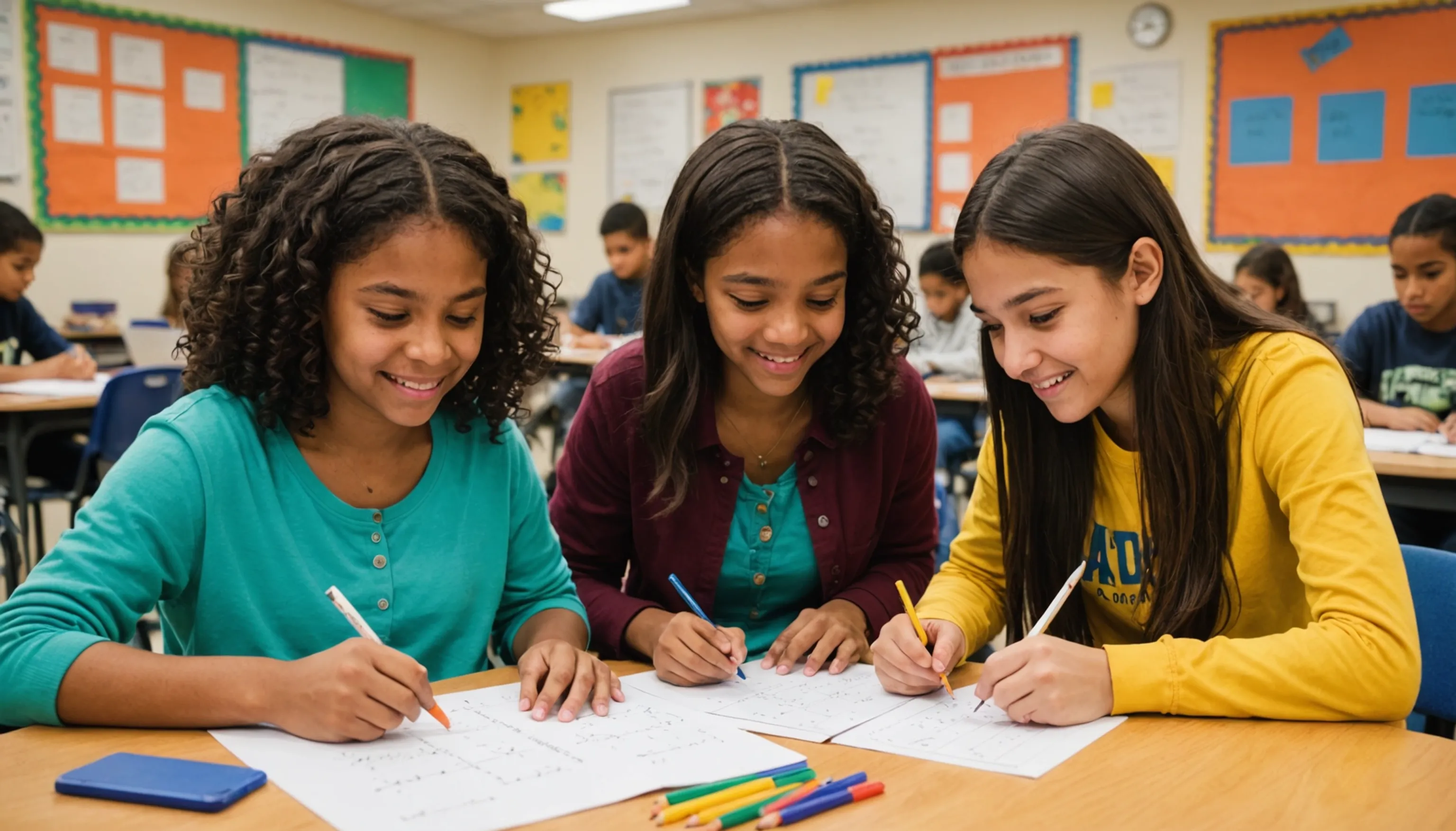 Afterschool programs helping teenagers improve math skills