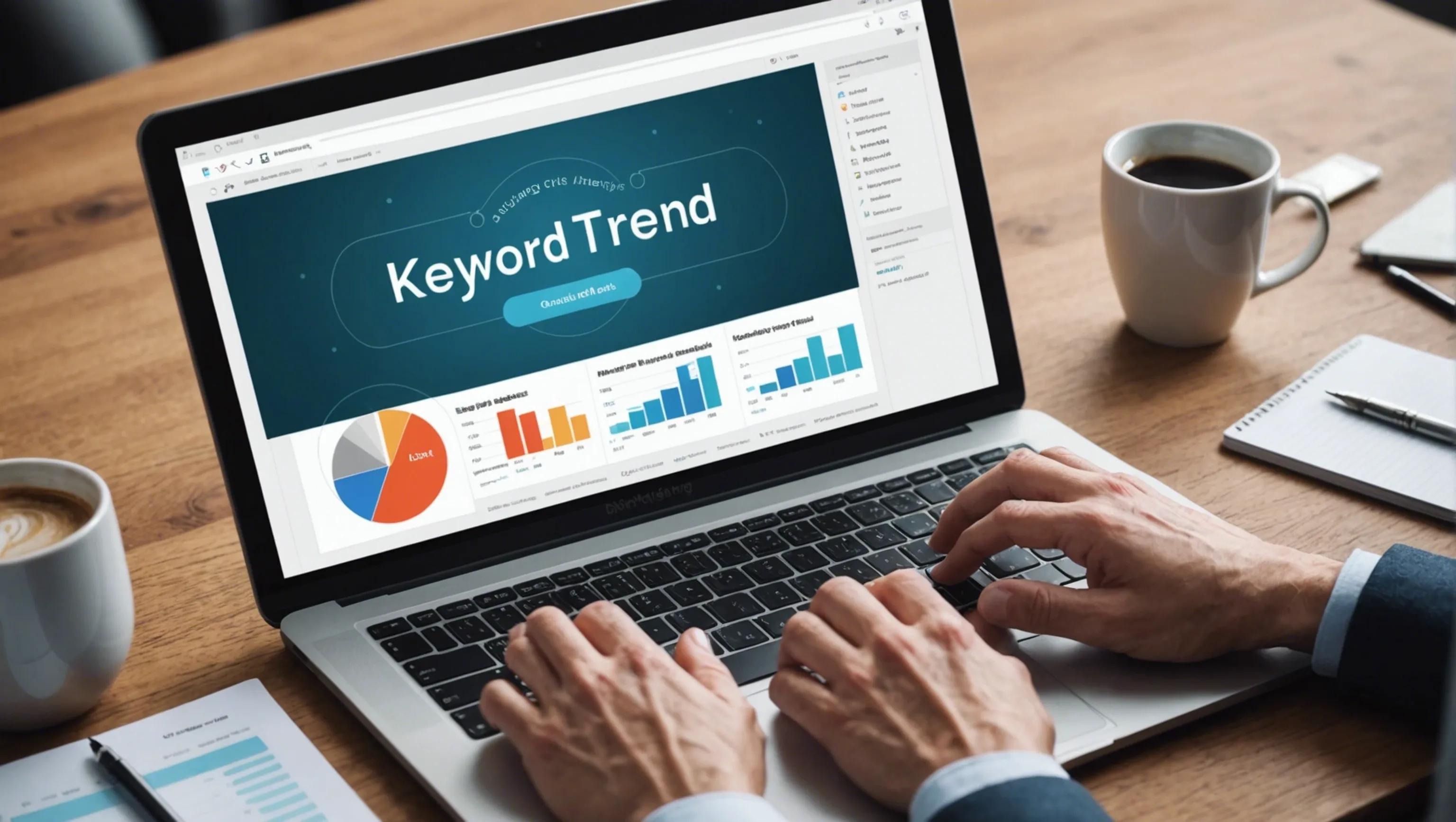 Keyword trend analysis for marketing professionals